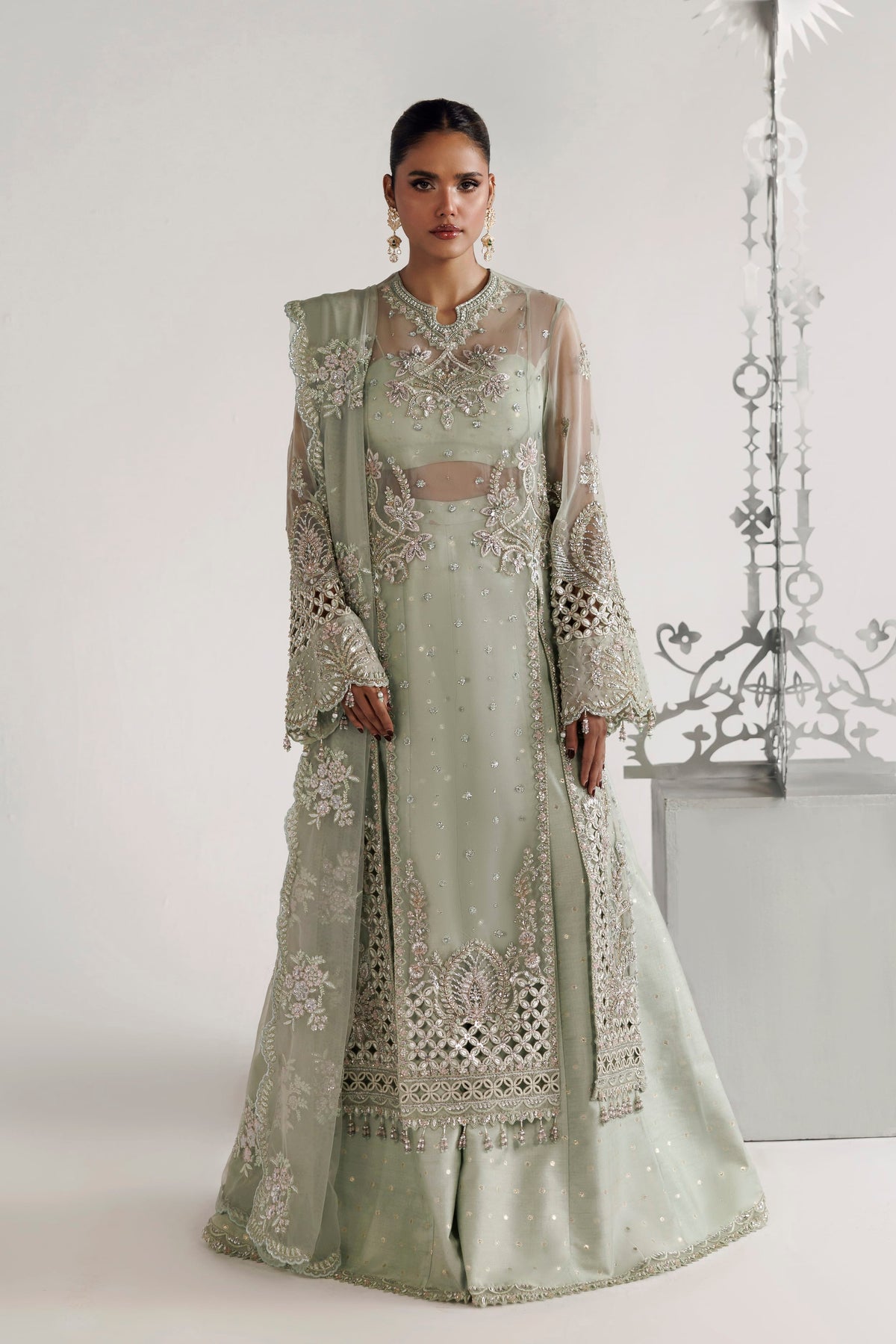 Akbar Aslam | Luxury Formals | Zaria by Akbar Aslam - Designer Dress  - Type : Ladies Clothes - Available at Libayah - 100% Original 
