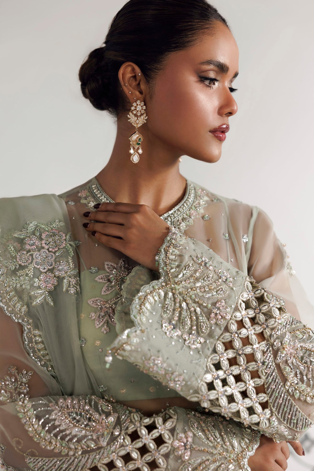 Akbar Aslam | Luxury Formals | Zaria by Akbar Aslam - Designer Dress  - Type : Ladies Clothes - Available at Libayah - 100% Original 