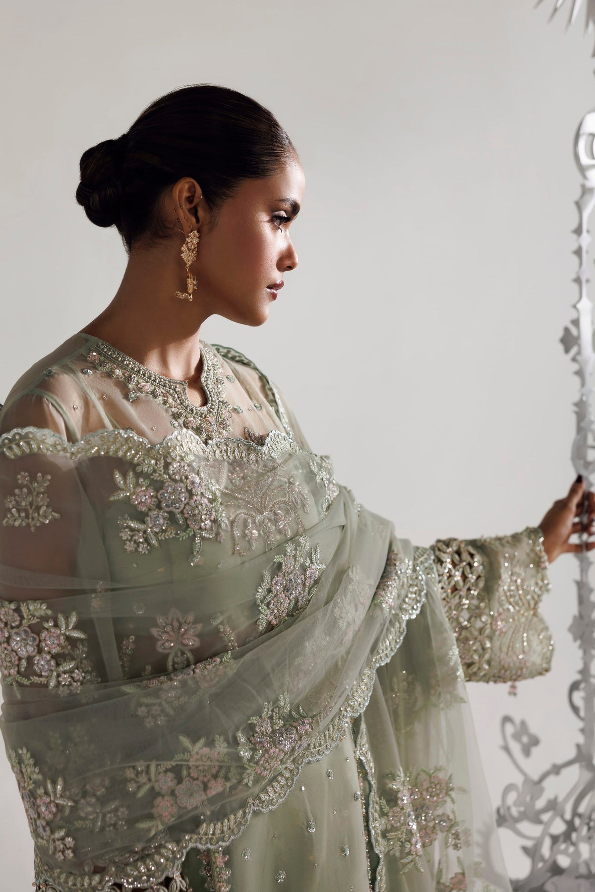 Akbar Aslam | Luxury Formals | Zaria by Akbar Aslam - Designer Dress  - Type : Ladies Clothes - Available at Libayah - 100% Original 
