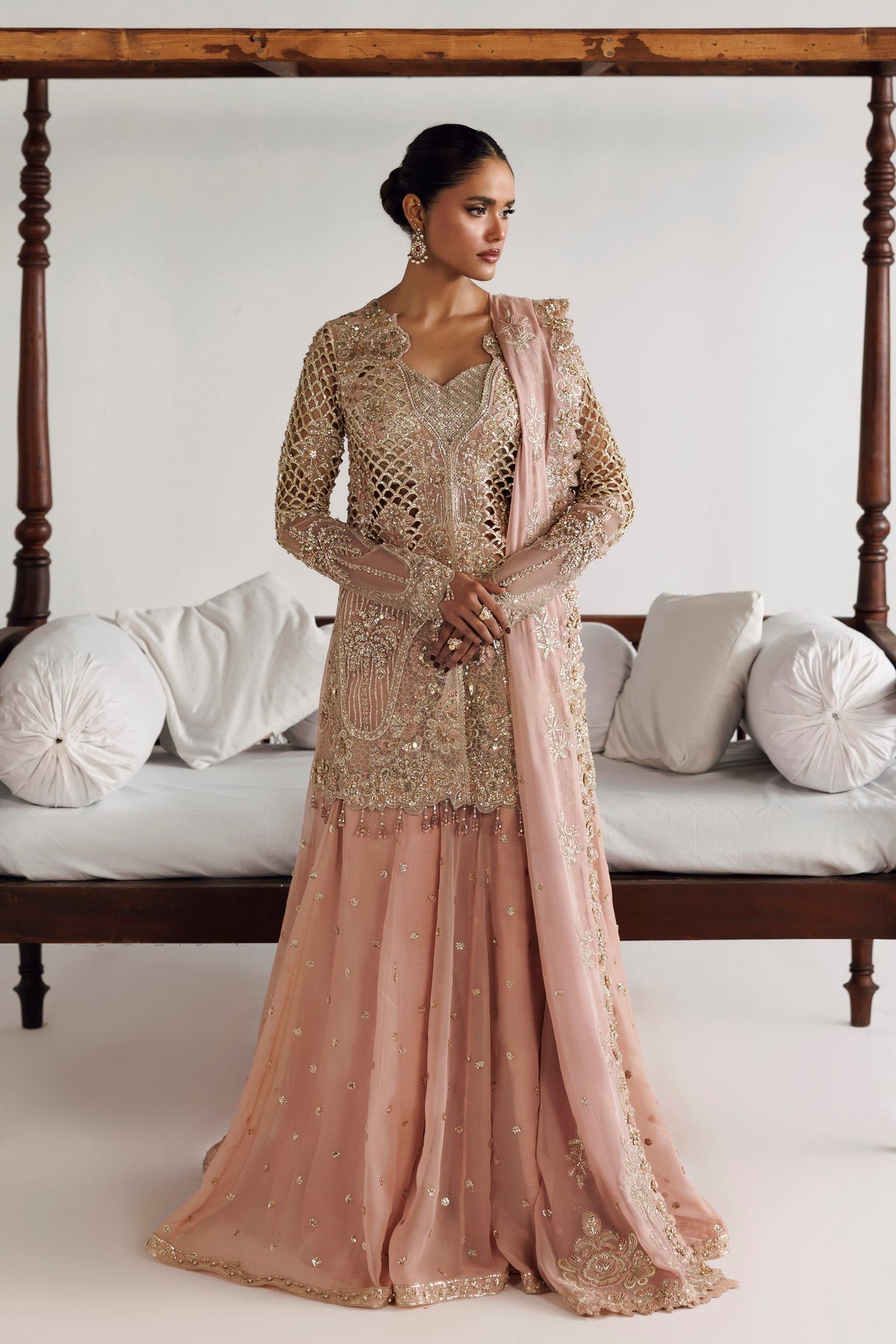 Akbar Aslam | Luxury Formals | Livia by Akbar Aslam - Designer Dress  - Type : Ladies Clothes - Available at Libayah - 100% Original 