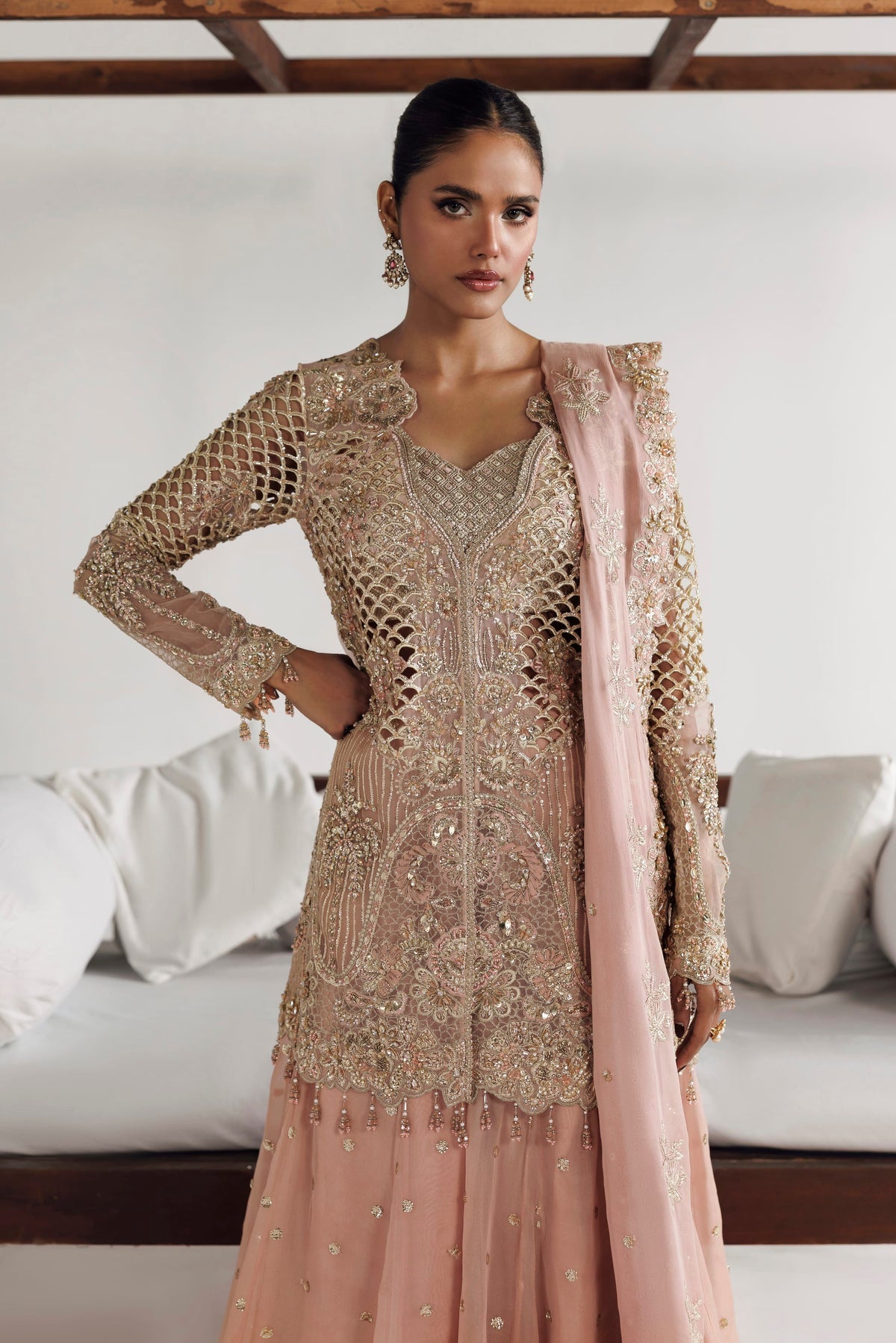 Akbar Aslam | Luxury Formals | Livia by Akbar Aslam - Designer Dress  - Type : Ladies Clothes - Available at Libayah - 100% Original 