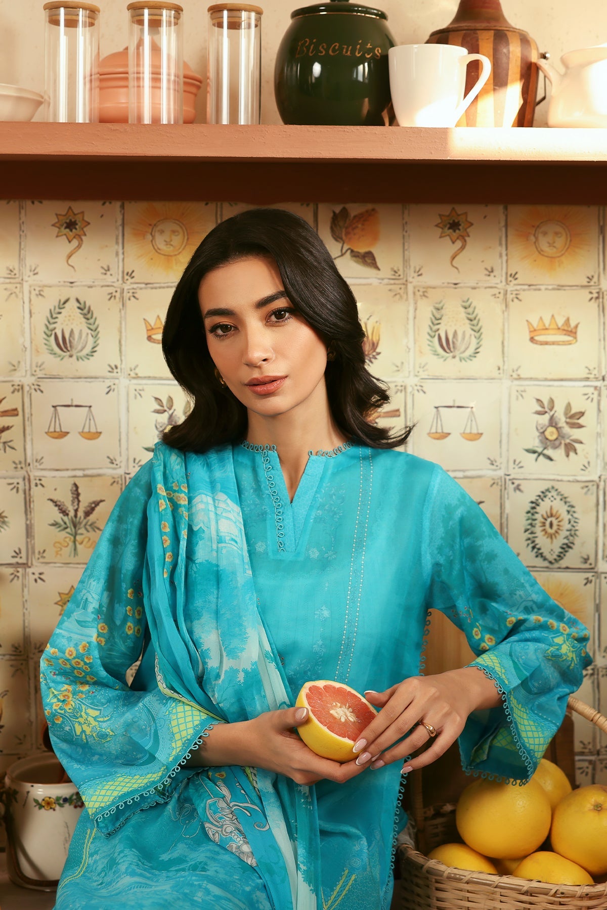 Sahar | Selene 25 | Oceanic Petals by Sahar - Designer Dress - Type: Ladies Clothes - Available at Libayah - 100% Original