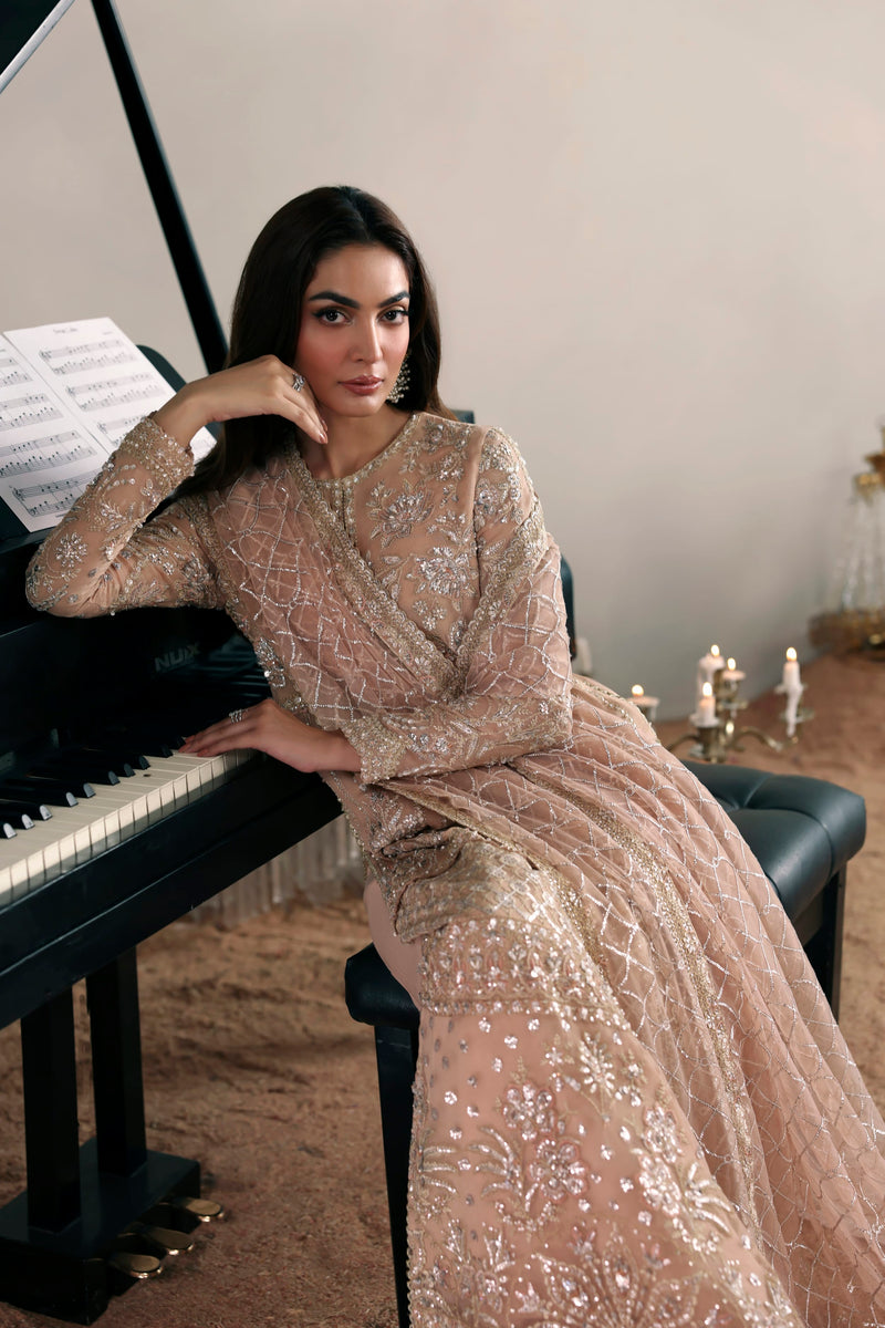 Akbar Aslam | Luxury Formals | Elodie by Akbar Aslam - Designer Dress  - Type : Ladies Clothes - Available at Libayah - 100% Original 