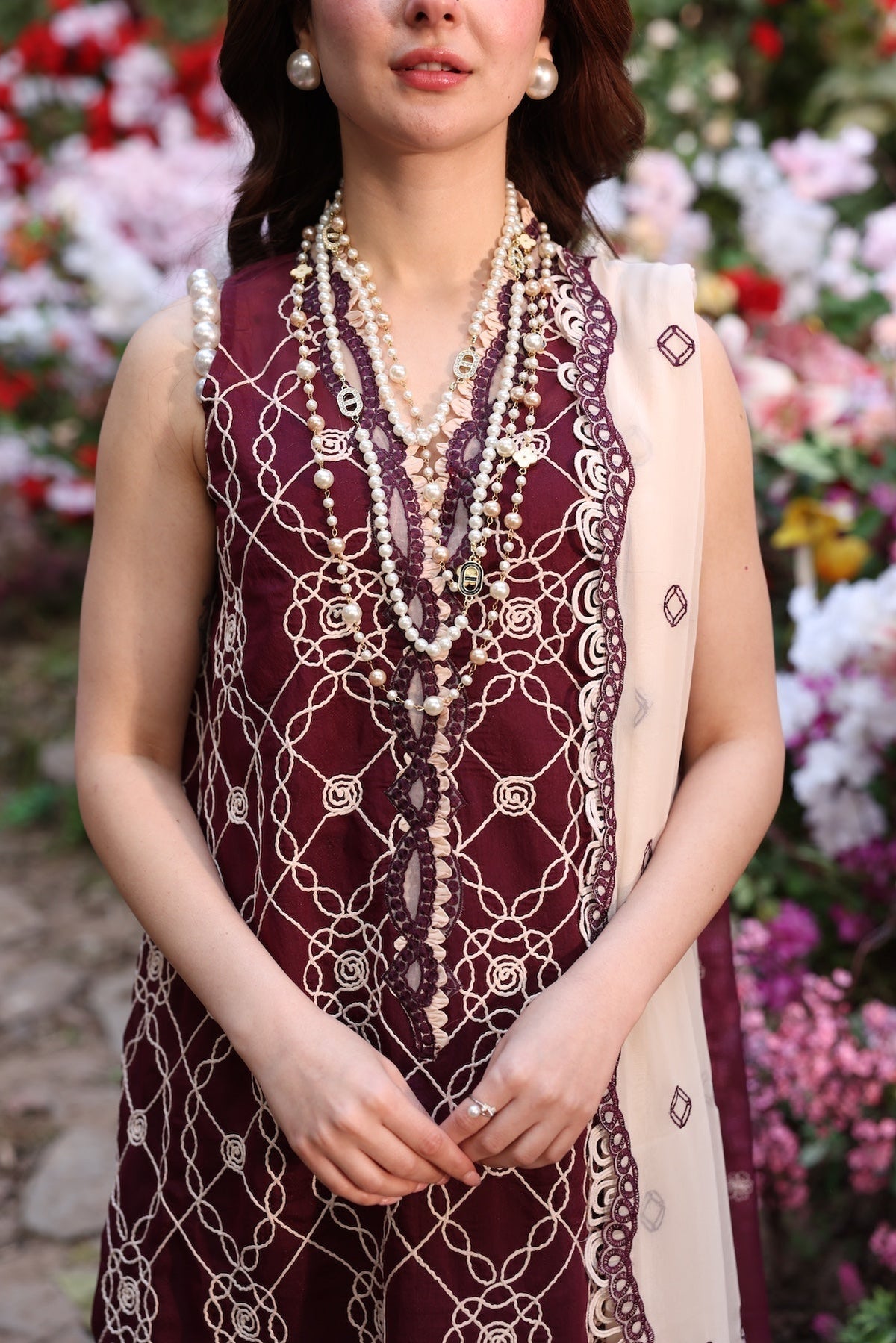 Sable Vogue | Luxury Formal 25 | SL-02-25-V1 by Sable Vogue - Designer Dress - Type: Ladies Clothes - Available at Libayah - 100% Original