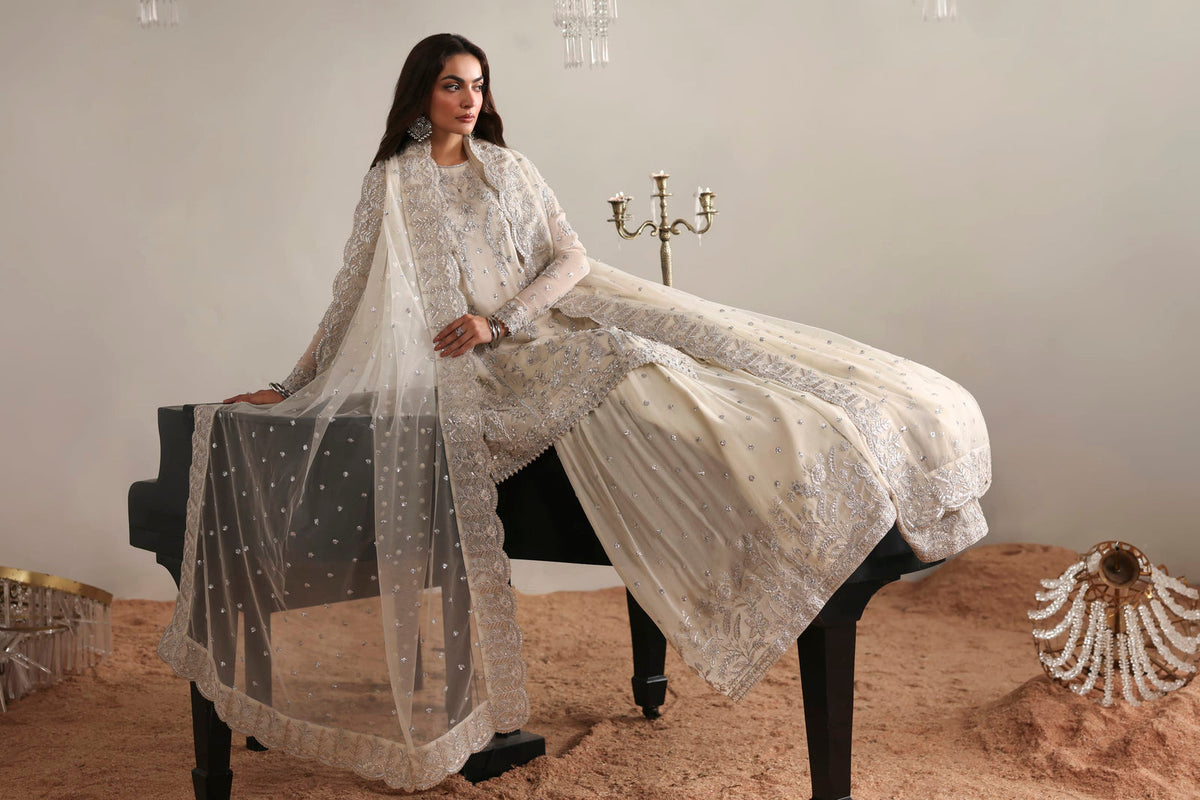 Akbar Aslam | Luxury Formals | Estelle by Akbar Aslam - Designer Dress  - Type : Ladies Clothes - Available at Libayah - 100% Original 
