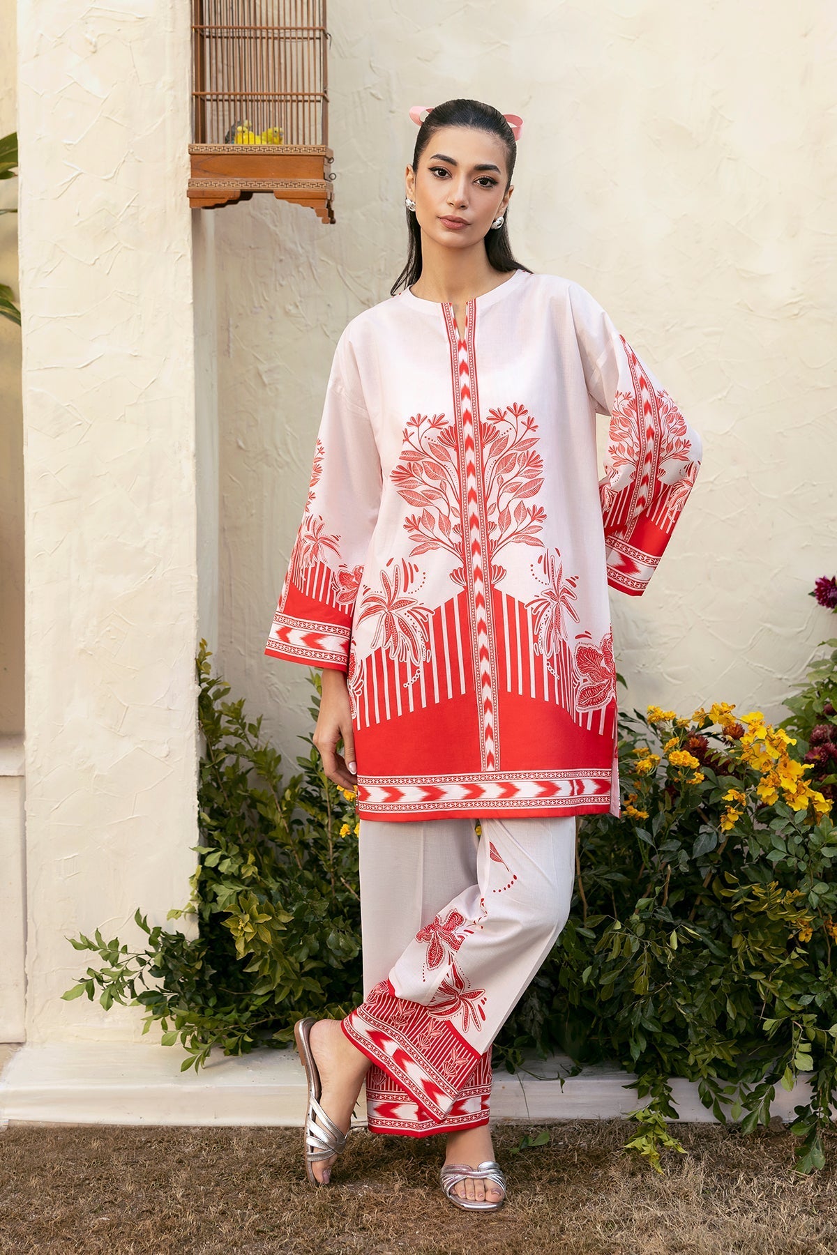 Sahar | Selene 25 | Scarlet Reverie by Sahar - Designer Dress - Type: Ladies Clothes - Available at Libayah - 100% Original