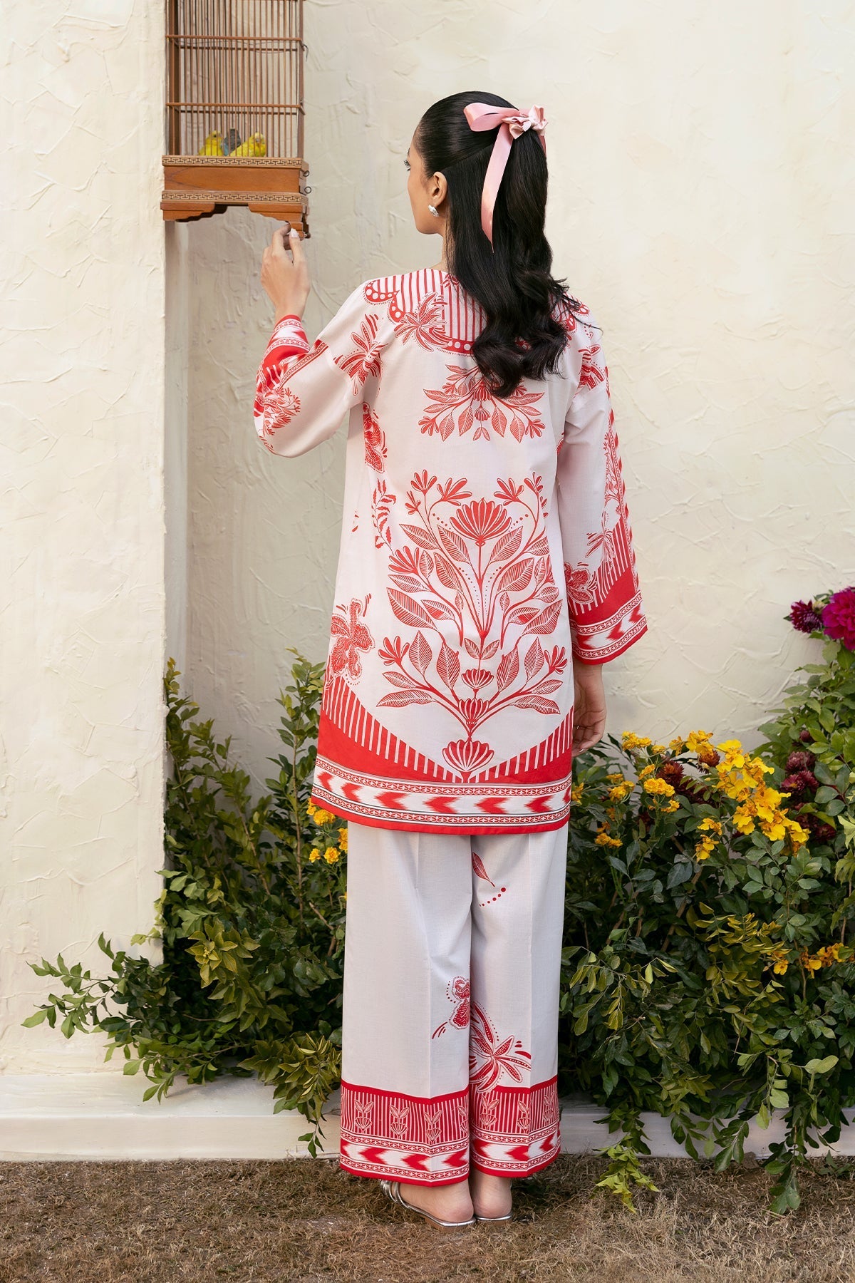 Sahar | Selene 25 | Scarlet Reverie by Sahar - Designer Dress - Type: Ladies Clothes - Available at Libayah - 100% Original