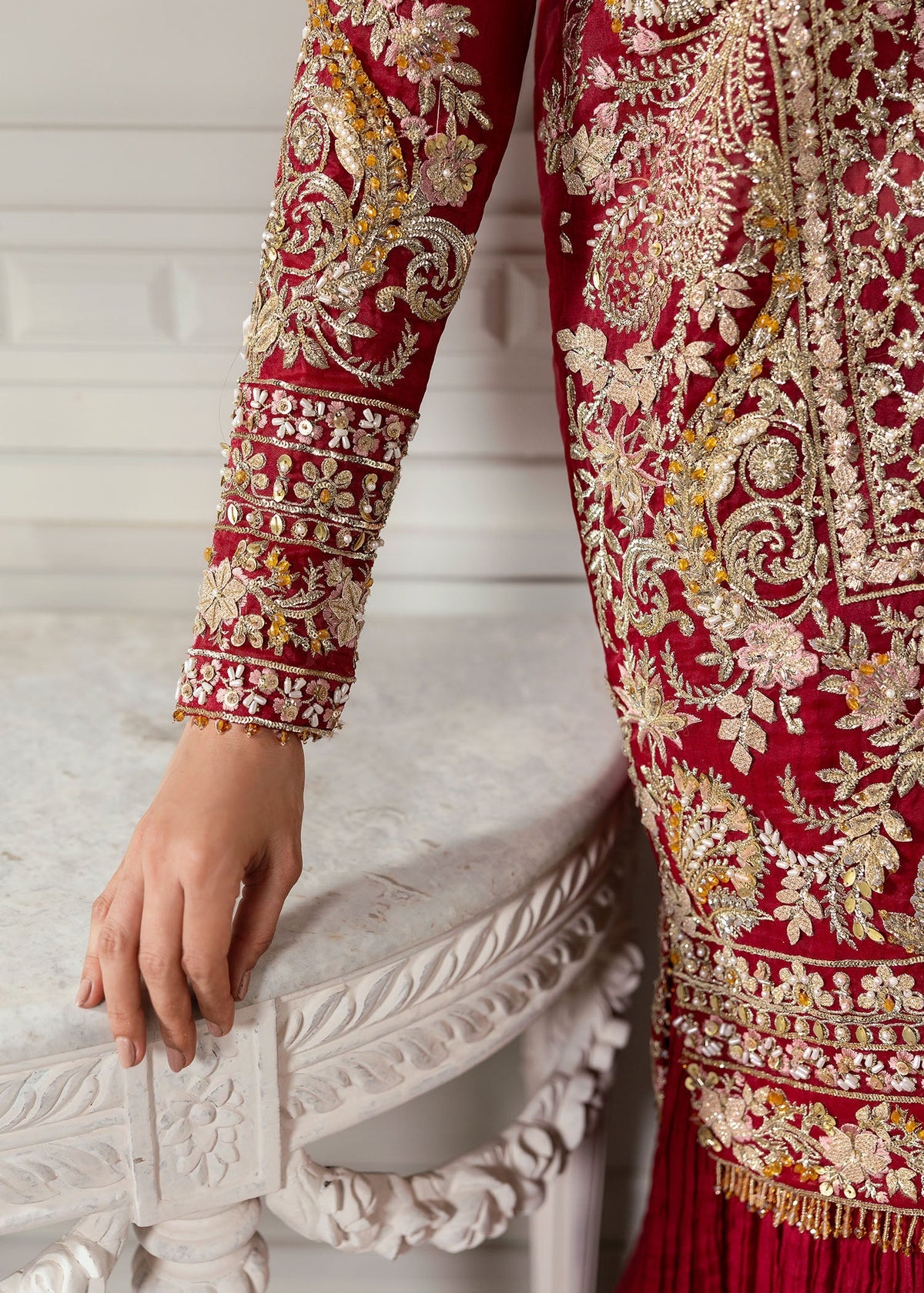 Crimson | A Beautiful Chaos Wedding Collection | Artisan Story by Crimson - Designer Dress - Type: Ladies Clothes - Available at Libayah - 100% Original