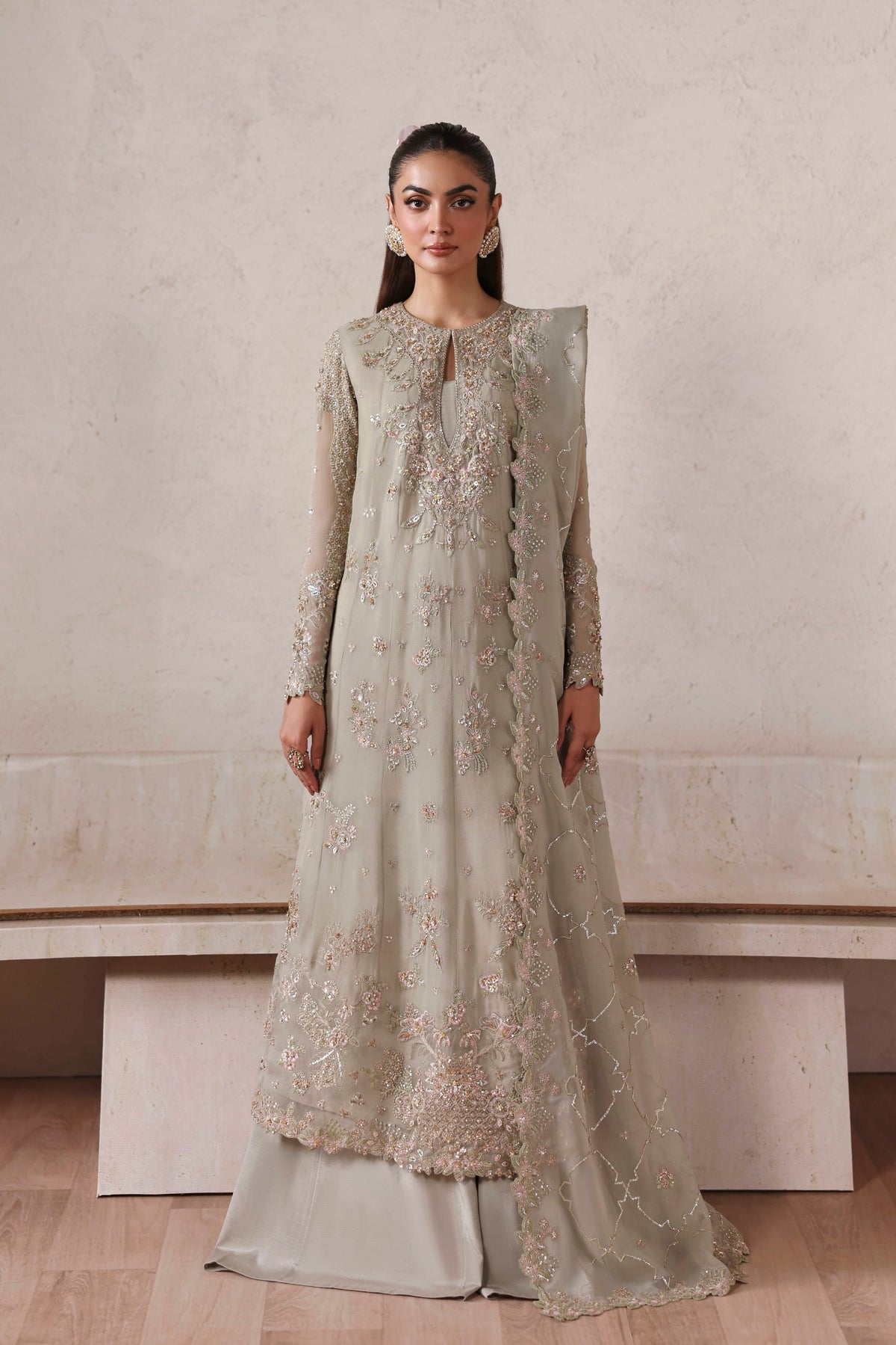 Akbar Aslam | Luxury Formals | Celestia by Akbar Aslam - Designer Dress  - Type : Ladies Clothes - Available at Libayah - 100% Original 