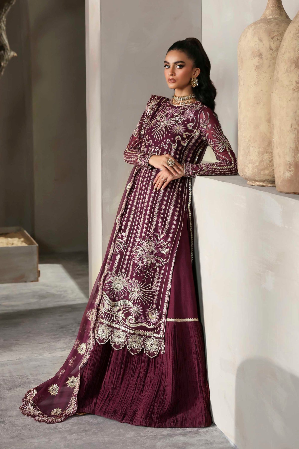 Akbar Aslam | Meeras Luxury Chiffon 25 | Mahin