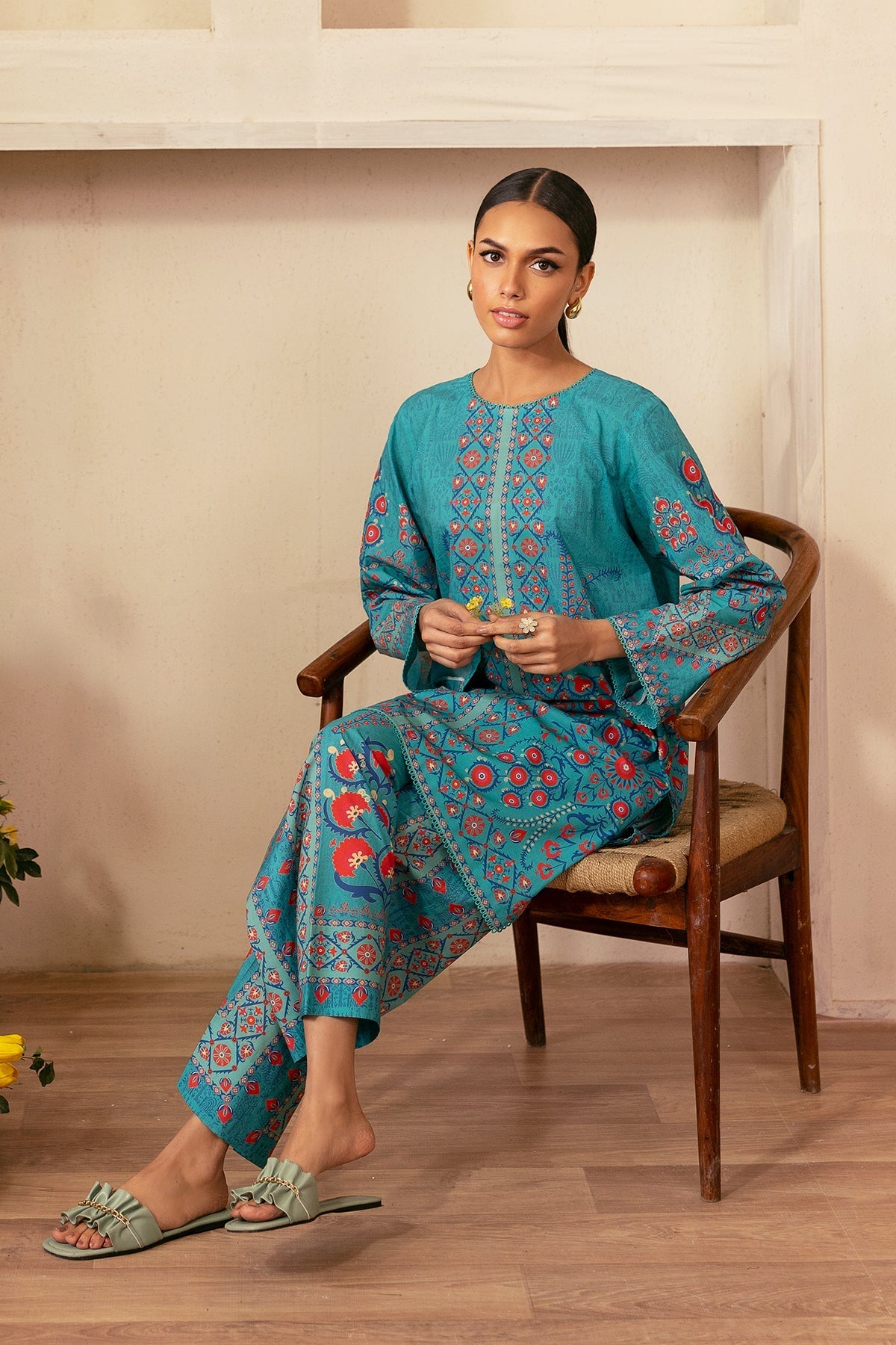 Sahar | Selene 25 | Mystic Suzani by Sahar - Designer Dress - Type: Ladies Clothes - Available at Libayah - 100% Original