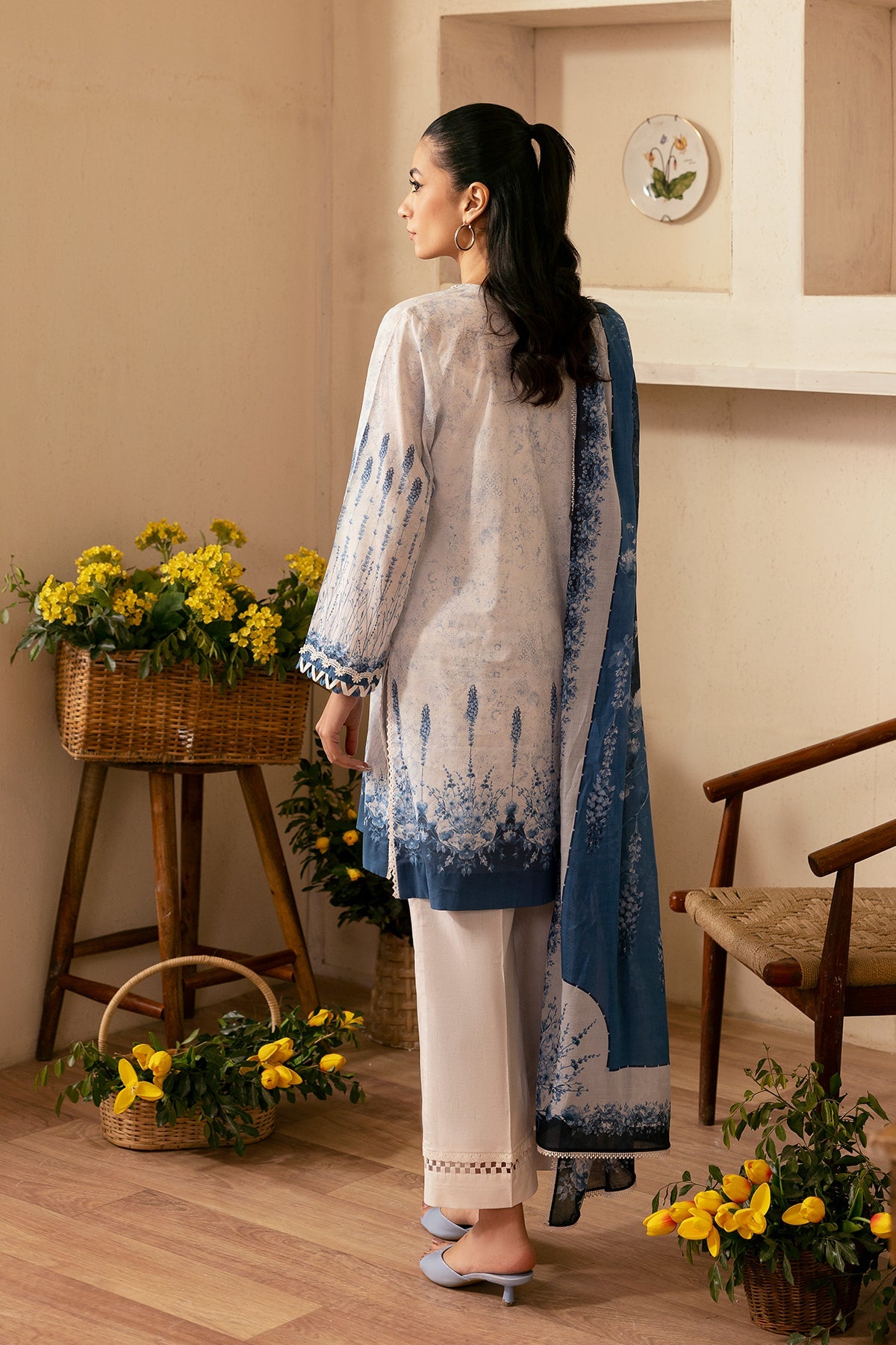 Sahar | Selene 25 | Sapphire Petal by Sahar - Designer Dress - Type: Ladies Clothes - Available at Libayah - 100% Original