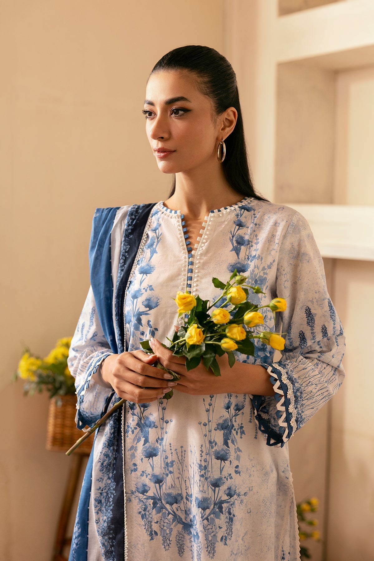 Sahar | Selene 25 | Sapphire Petal by Sahar - Designer Dress - Type: Ladies Clothes - Available at Libayah - 100% Original
