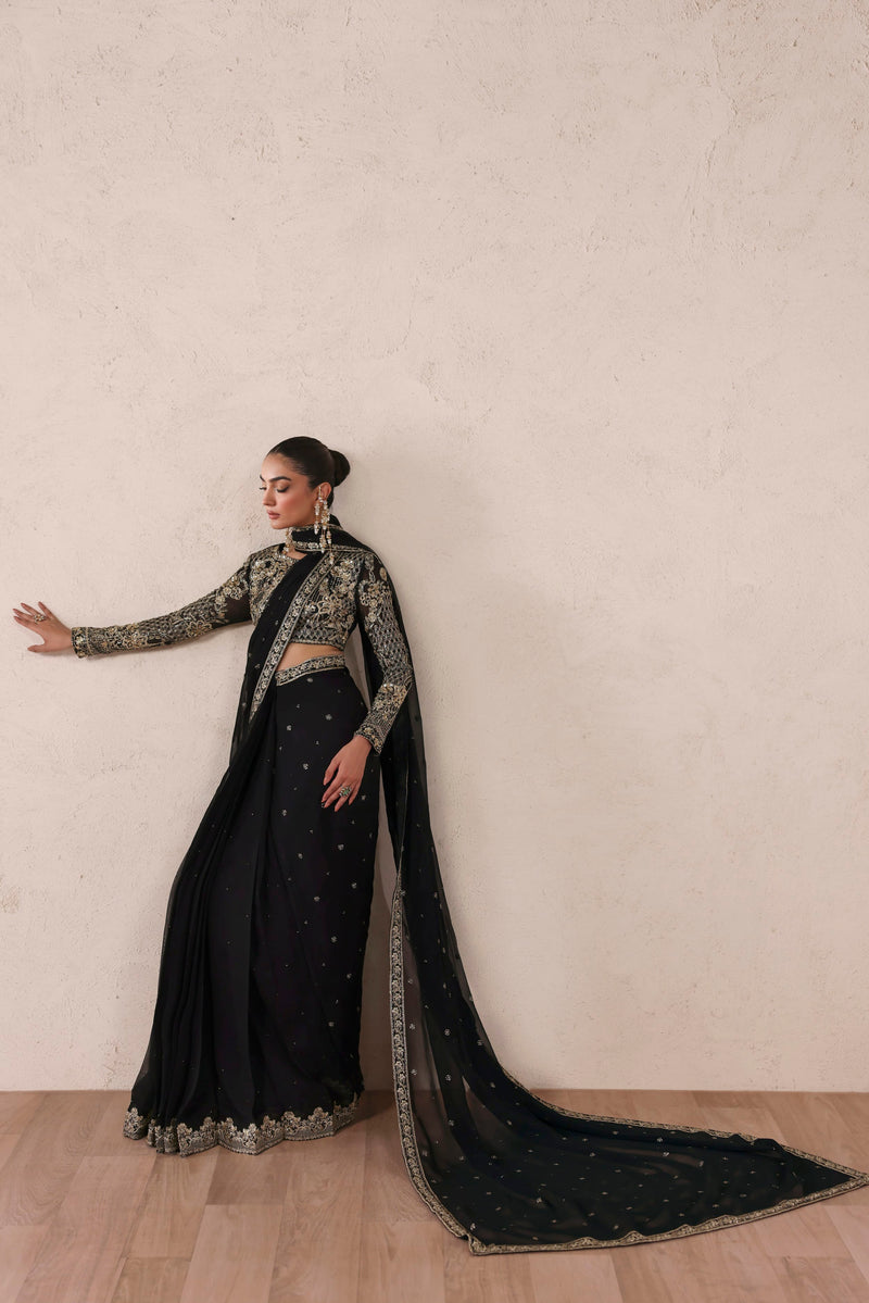 Akbar Aslam | Luxury Formals | Amoura by Akbar Aslam - Designer Dress  - Type : Ladies Clothes - Available at Libayah - 100% Original 