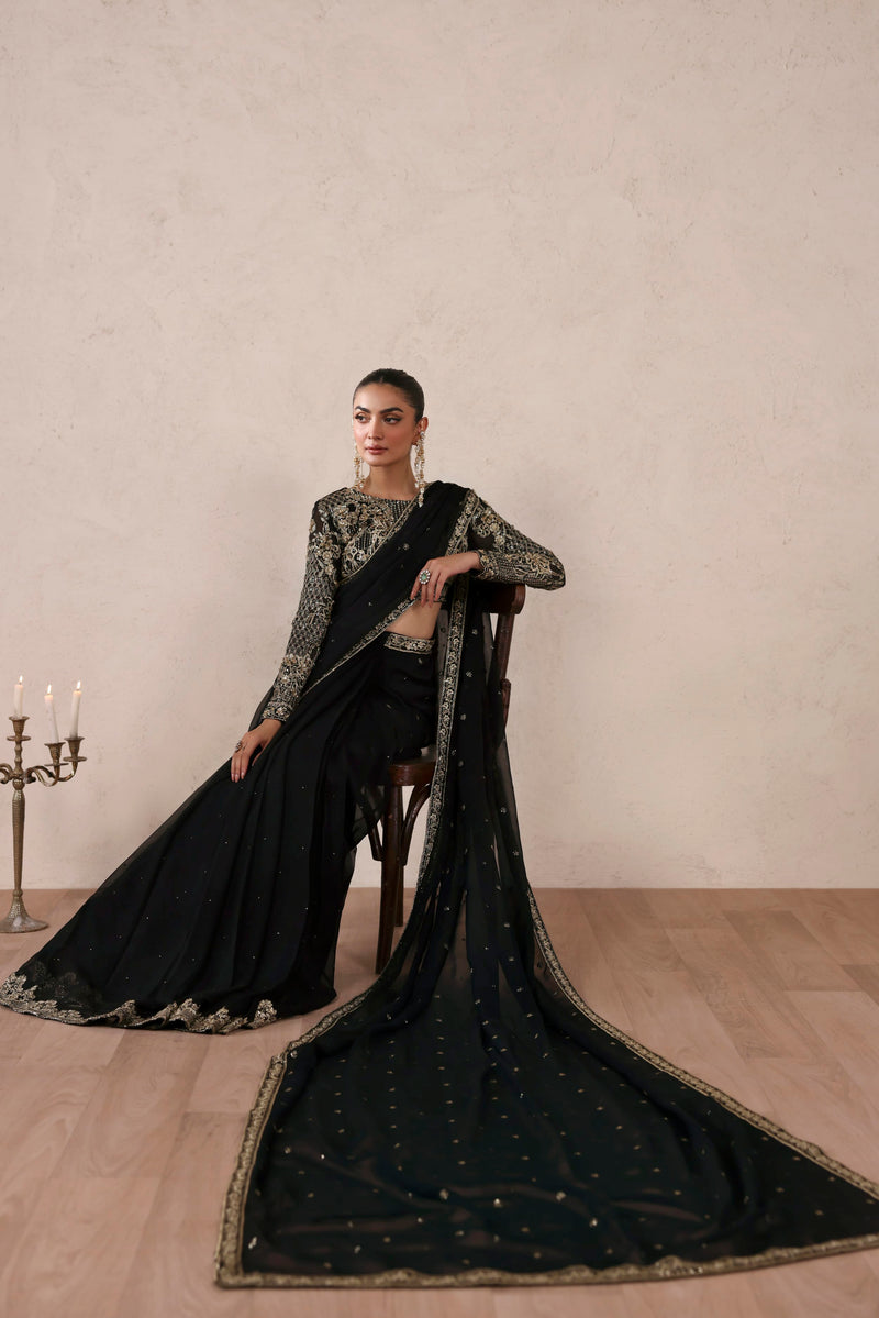 Akbar Aslam | Luxury Formals | Amoura by Akbar Aslam - Designer Dress  - Type : Ladies Clothes - Available at Libayah - 100% Original 