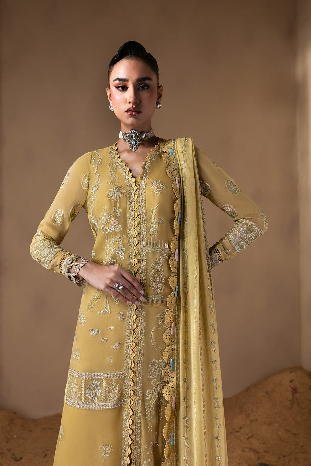 Zarposh | Moonlit Muse | Cymelle by Zarposh - Designer Dress  - Type : Ladies Clothes - Available at Libayah - 100% Original 