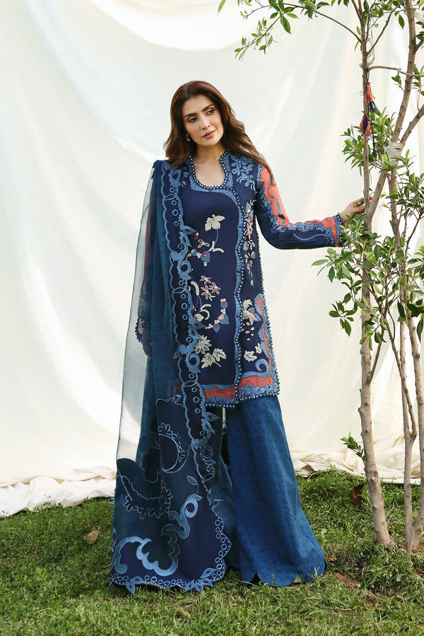 Afrozeh | Basic Pret 26 RTW | NACRE by Afrozeh - Designer Dress  - Type : Ladies Clothes - Available at Libayah - 100% Original 