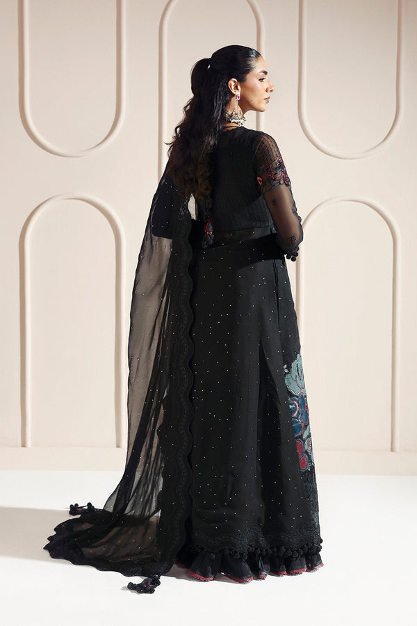 MEERAB – authentic Pakistani formal dress from the Alizeh Aymal Luxury Bamber Chiffon collection for women in the UK.