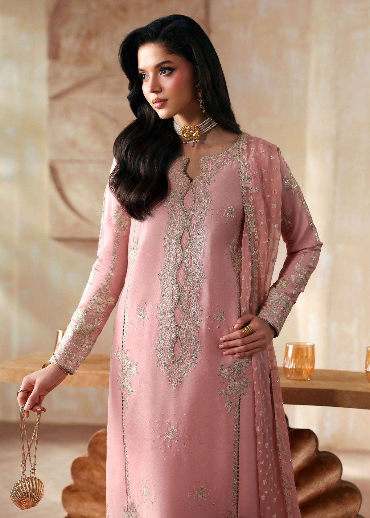 Kanwal Malik | Rea Luxury Pret 26 | Leia by Kanwal Malik - Designer Dress  - Type : Ladies Clothes - Available at Libayah - 100% Original 