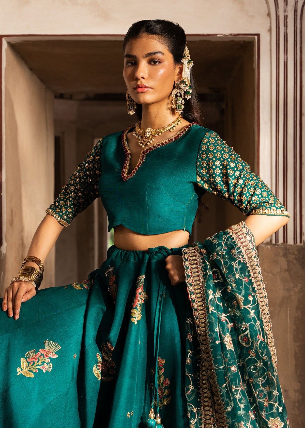 Sadaf Fawad Khan | Zeenat Formals 26 | Raha by Sadaf Fawad Khan - Designer Dress  - Type : Ladies Clothes - Available at Libayah - 100% Original 
