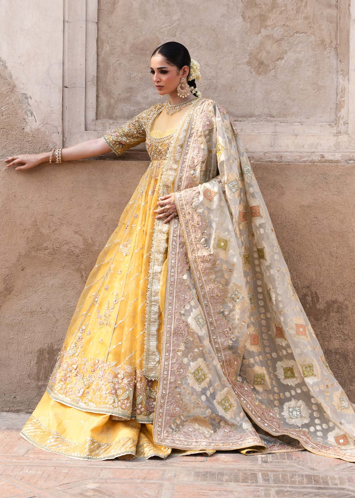 Sadaf Fawad Khan | Zeenat Formals 26 | Meeras by Sadaf Fawad Khan - Designer Dress  - Type : Ladies Clothes - Available at Libayah - 100% Original 