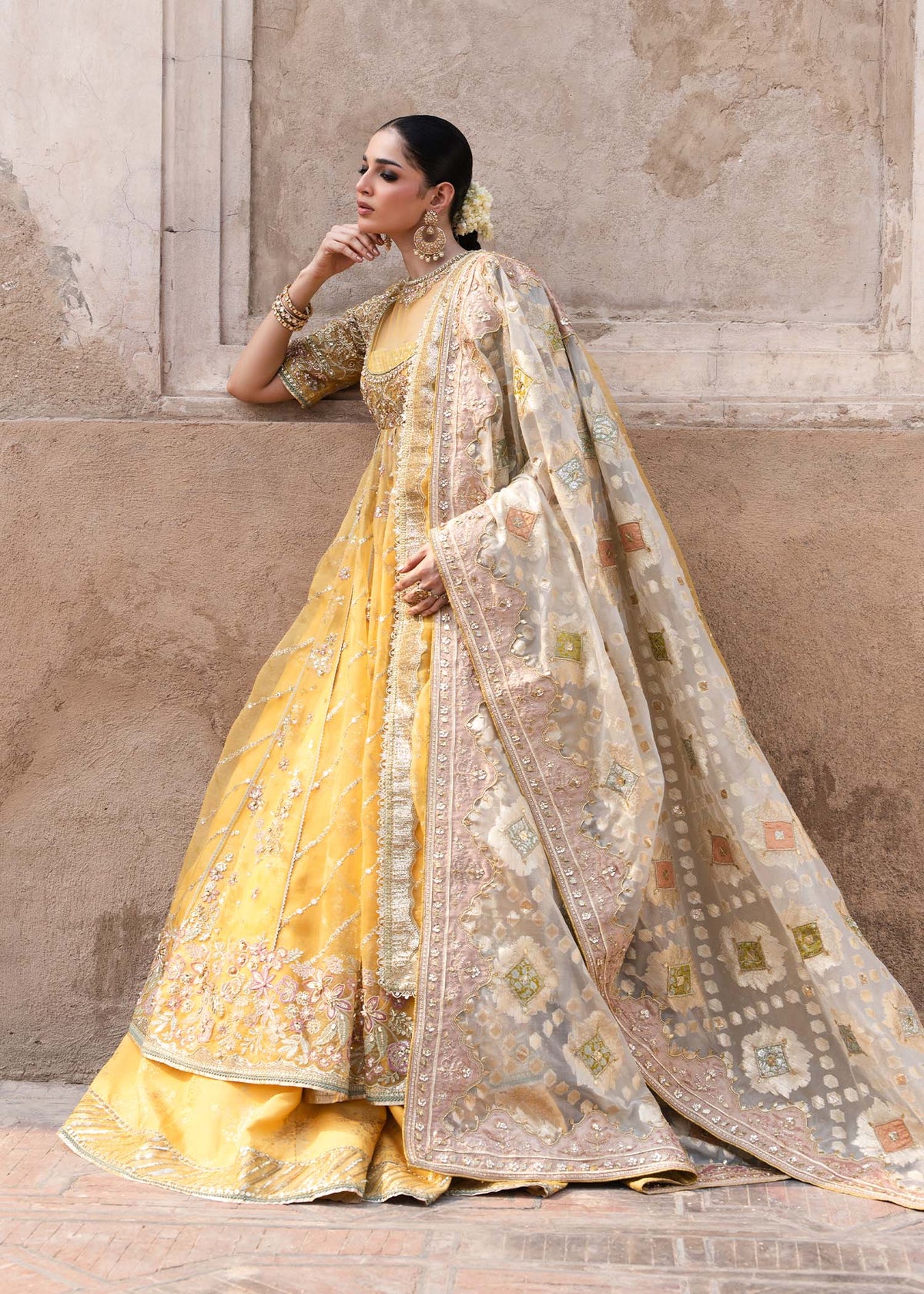 Sadaf Fawad Khan | Zeenat Formals 26 | Meeras by Sadaf Fawad Khan - Designer Dress  - Type : Ladies Clothes - Available at Libayah - 100% Original 