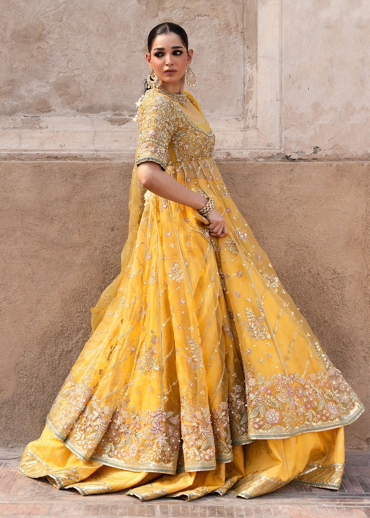 Sadaf Fawad Khan | Zeenat Formals 26 | Meeras by Sadaf Fawad Khan - Designer Dress  - Type : Ladies Clothes - Available at Libayah - 100% Original 