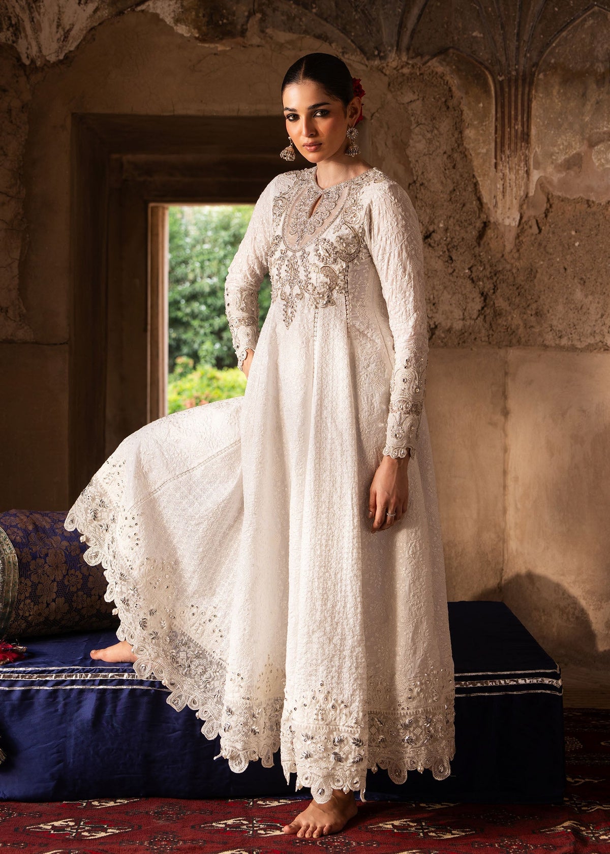 Sadaf Fawad Khan | Zeenat Formals 26 | Aaina by Sadaf Fawad Khan - Designer Dress  - Type : Ladies Clothes - Available at Libayah - 100% Original 