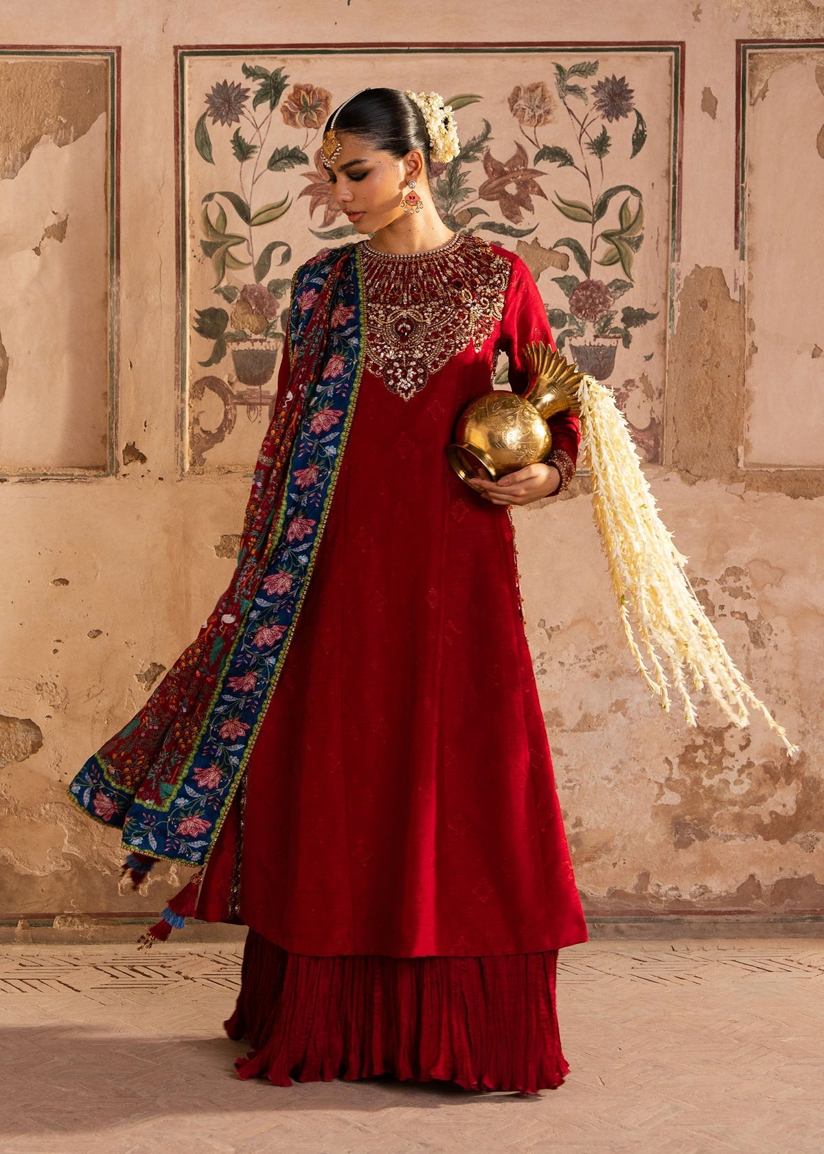 Sadaf Fawad Khan | Zeenat Formals 26 | Noor-un-Nisa by Sadaf Fawad Khan - Designer Dress  - Type : Ladies Clothes - Available at Libayah - 100% Original 