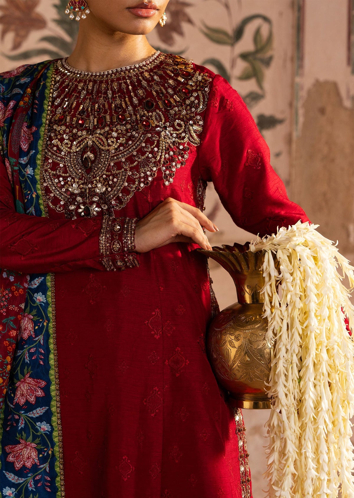 Sadaf Fawad Khan | Zeenat Formals 26 | Noor-un-Nisa by Sadaf Fawad Khan - Designer Dress  - Type : Ladies Clothes - Available at Libayah - 100% Original 
