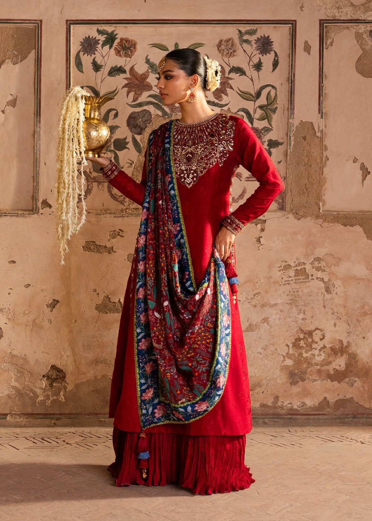 Sadaf Fawad Khan | Zeenat Formals 26 | Noor-un-Nisa by Sadaf Fawad Khan - Designer Dress  - Type : Ladies Clothes - Available at Libayah - 100% Original 