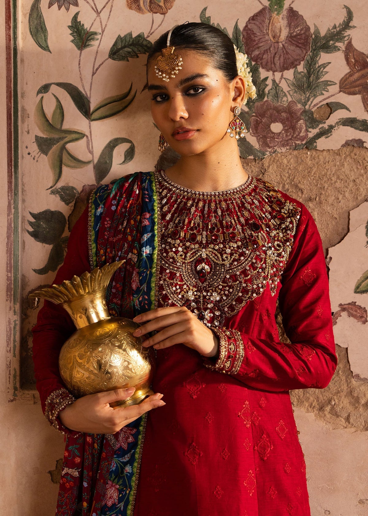 Sadaf Fawad Khan | Zeenat Formals 26 | Noor-un-Nisa by Sadaf Fawad Khan - Designer Dress  - Type : Ladies Clothes - Available at Libayah - 100% Original 