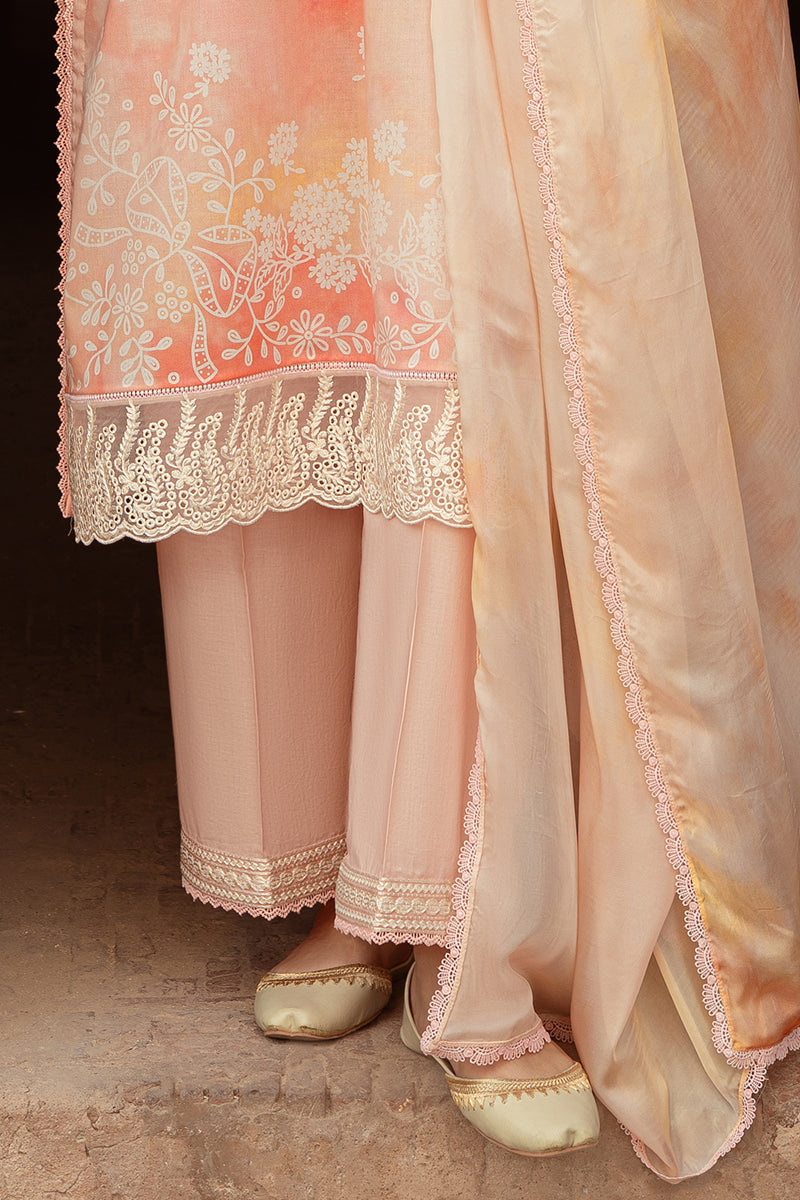 Cross Stitch | Premium Lawn 24 | PEACH BLUSH