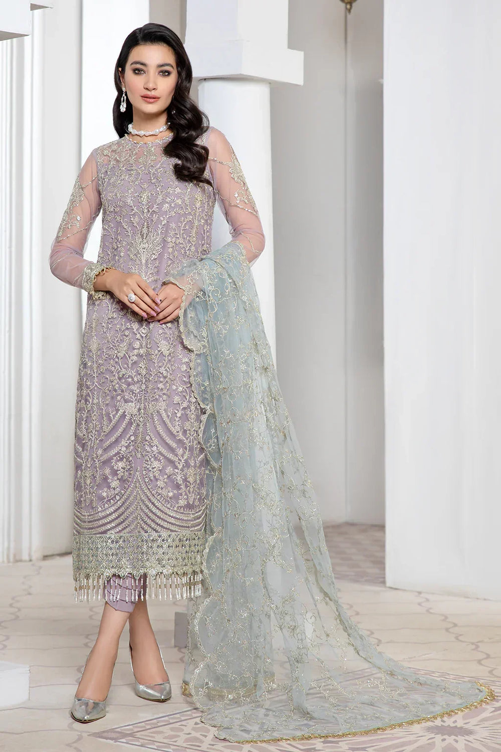 Afrozeh | Basic Pret 26 RTW | NACRE by Afrozeh - Designer Dress  - Type : Ladies Clothes - Available at Libayah - 100% Original 