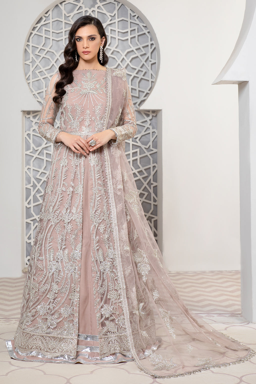 Zarif | Wedding Wear | ROSE GOLD by Zarif - Designer Dress - Type: Ladies Clothes - Available at Libayah - 100% Original