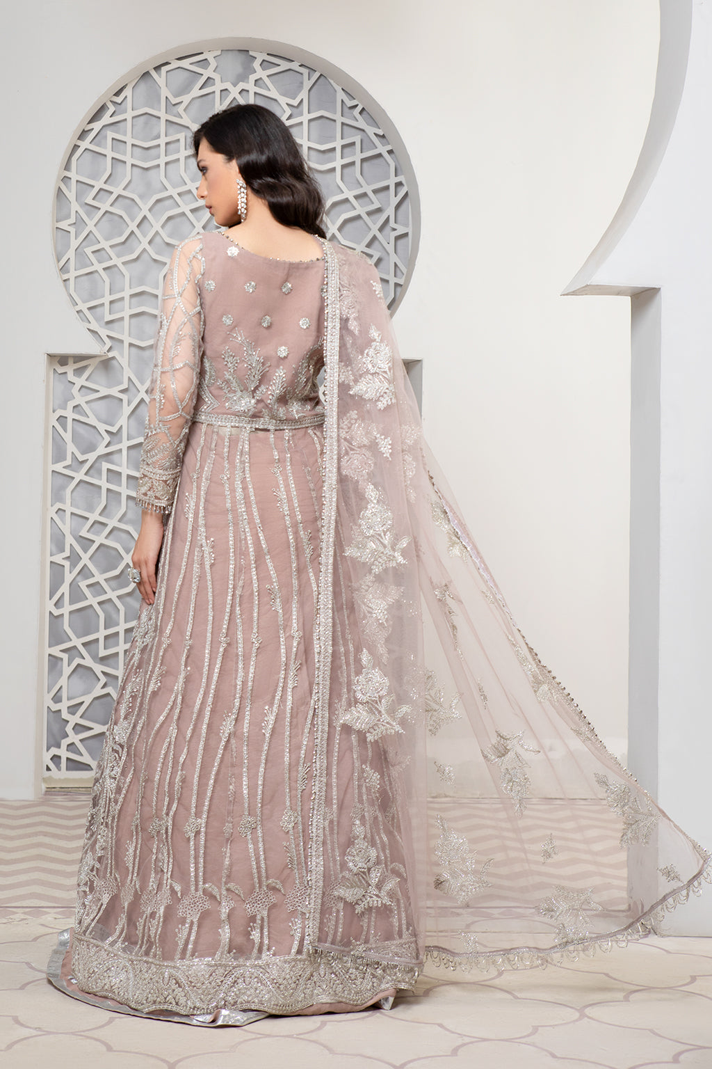 Zarif | Wedding Wear | ROSE GOLD by Zarif - Designer Dress - Type: Ladies Clothes - Available at Libayah - 100% Original