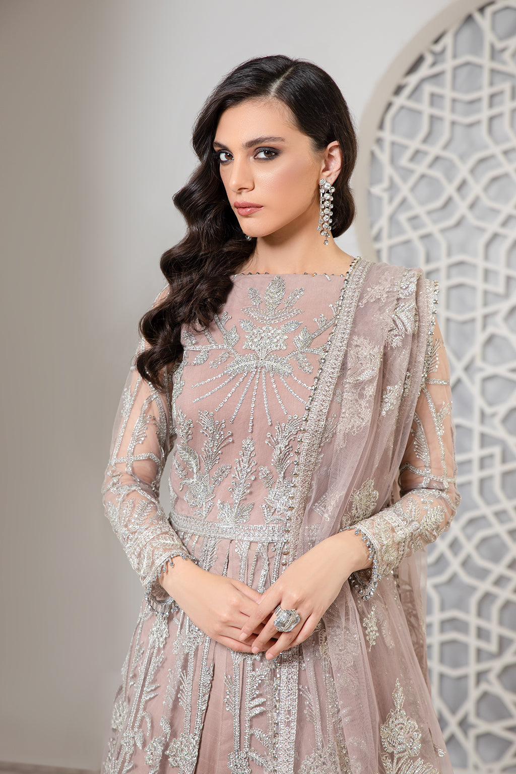 Zarif | Wedding Wear | ROSE GOLD by Zarif - Designer Dress - Type: Ladies Clothes - Available at Libayah - 100% Original