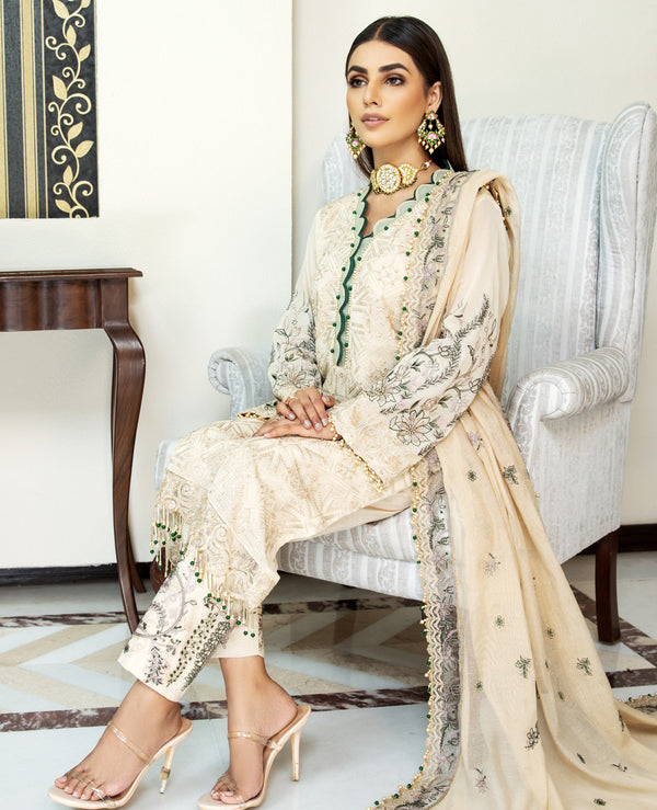 House of Nawab | Lawn Collection 24 | REFIQA by House of Nawab - Designer Dress - Type: Ladies Clothes - Available at Libayah - 100% Original