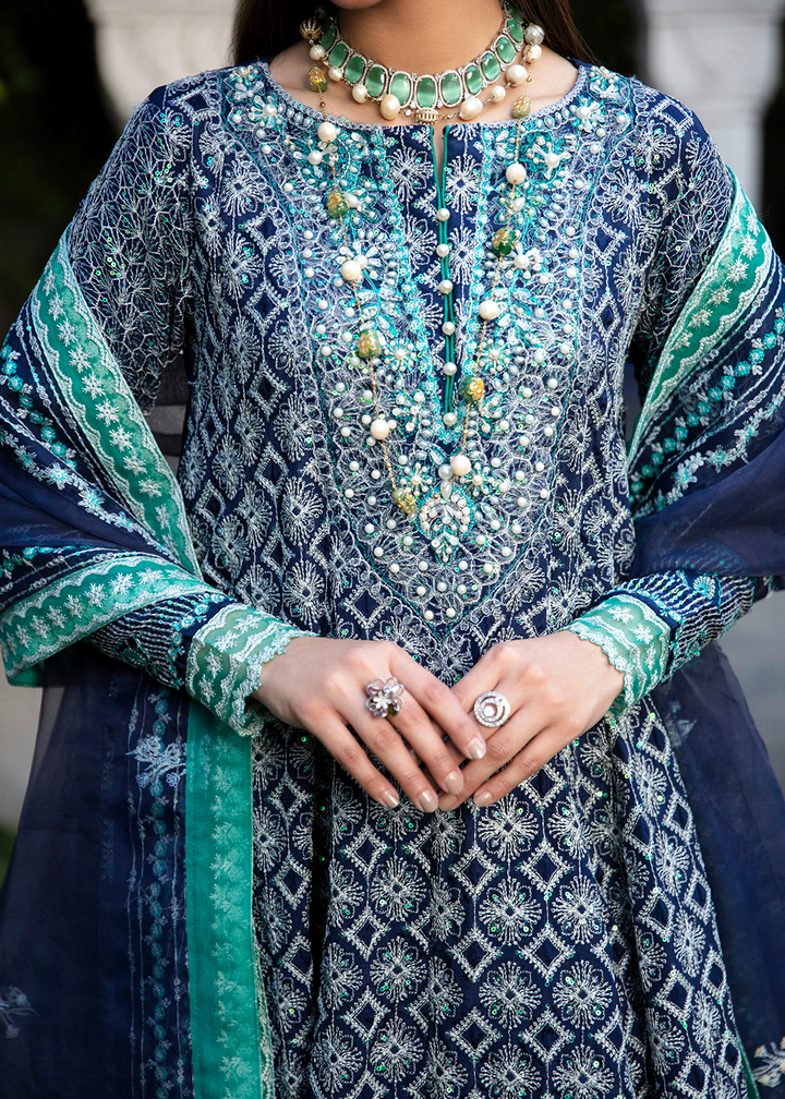 Maria Osama Khan | Rang e Noor Eid Edit | Nargis-Navy Blue