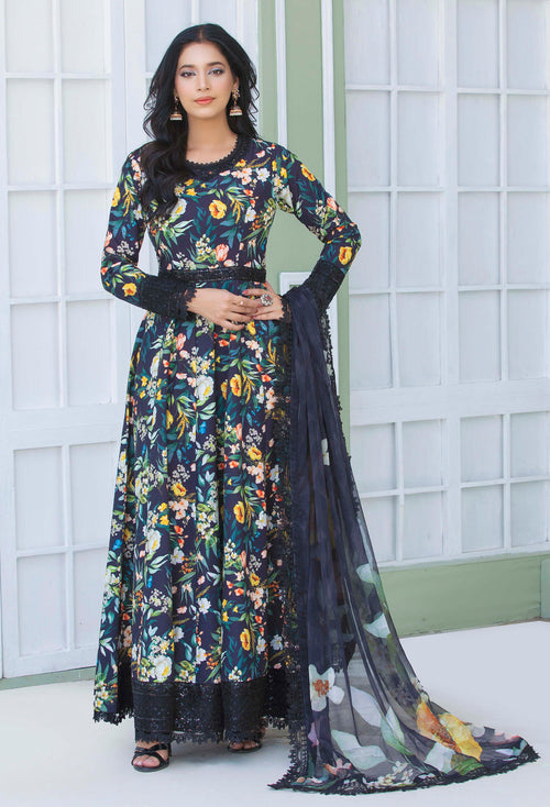 SLUB 7772 – authentic Pakistani dress from the Adans Libas Khaddar 25 collection for women in the UK