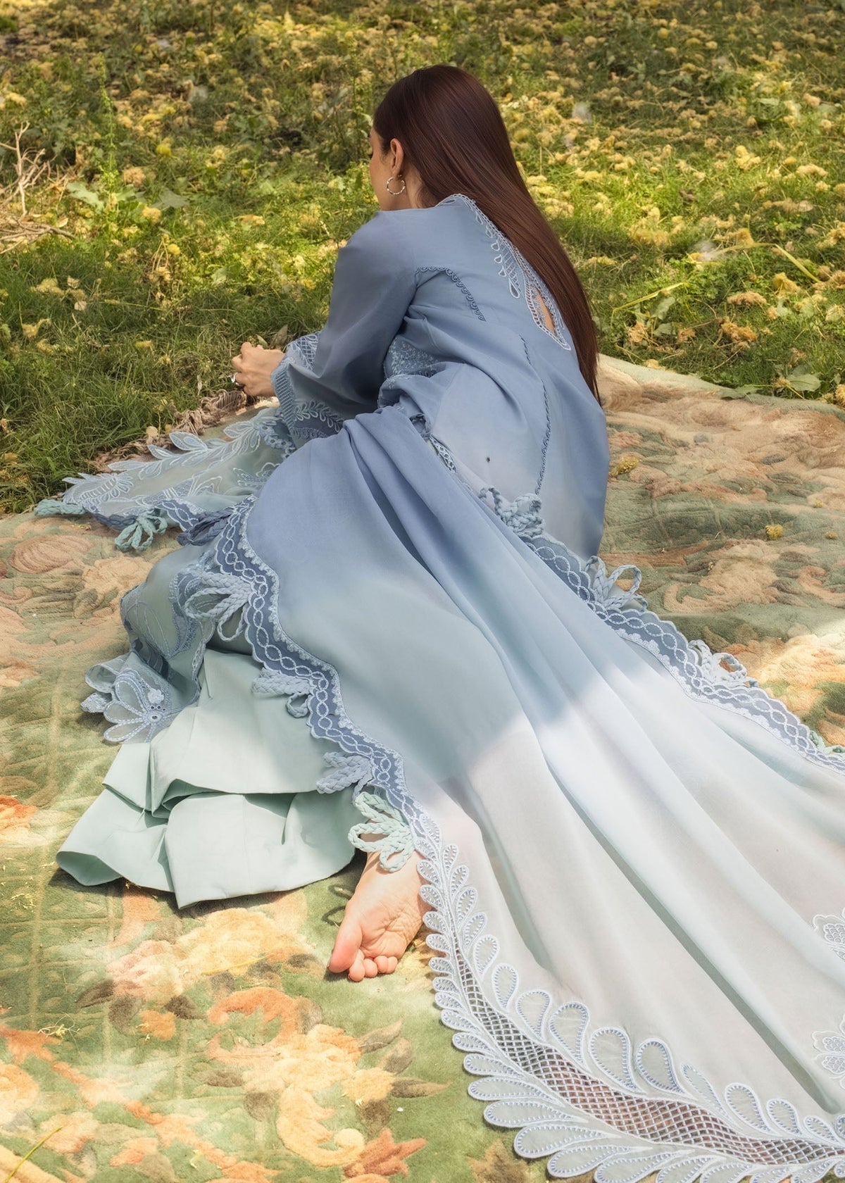 Crimson | Tasawar 25 | ALL THINGS OMBRE - D1 A by Crimson - Designer Dress - Type: Ladies Clothes - Available at Libayah - 100% Original