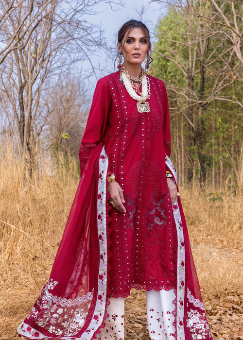 Saira Shakira | Luxury Lawn 25 | SHAMS-A by Saira Shakira - Designer Dress - Type: Ladies Clothes - Available at Libayah - 100% Original