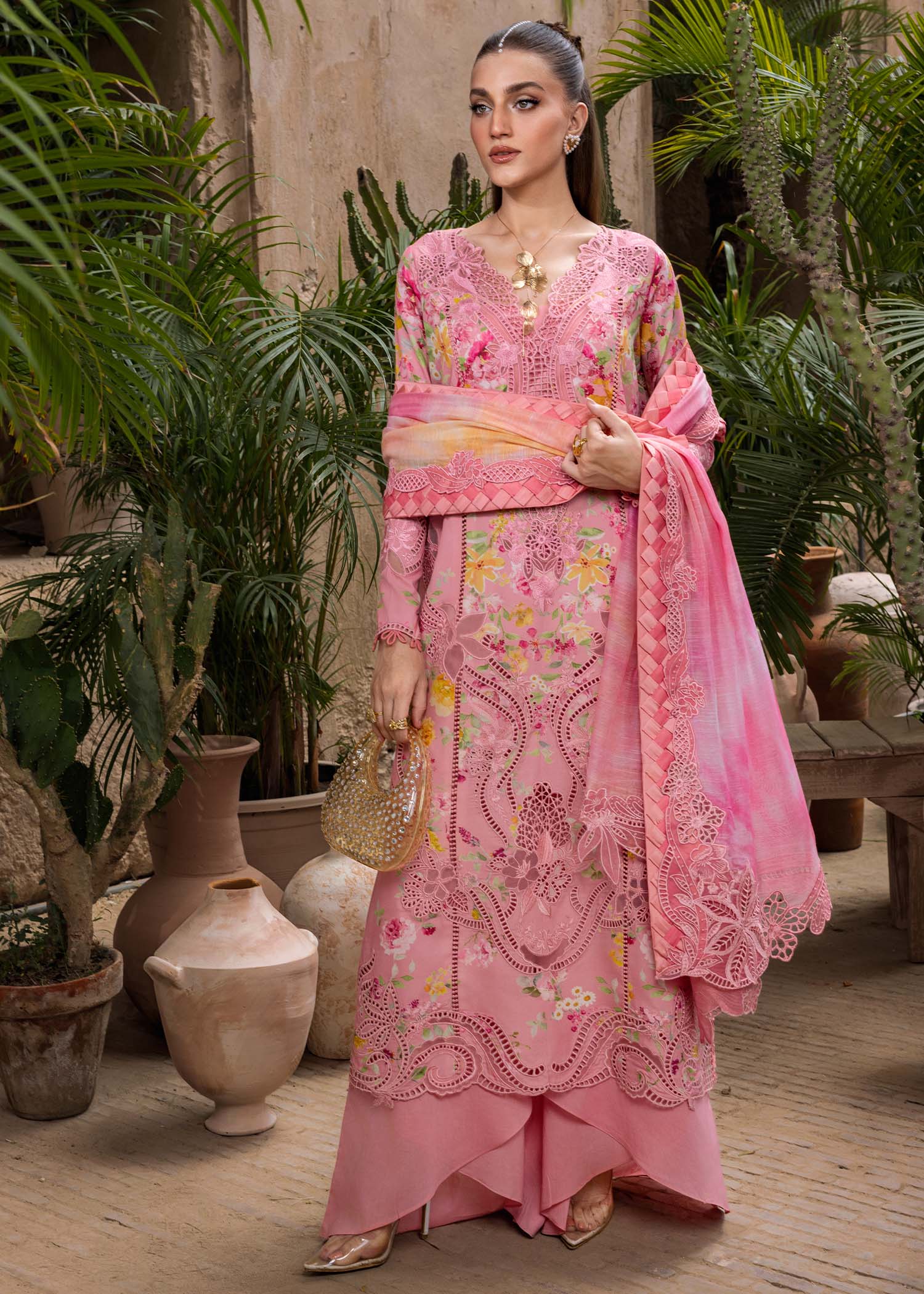 Crimson | Tasawar 25 | PETALS AND PROMISES - D2A by Crimson - Designer Dress - Type: Ladies Clothes - Available at Libayah - 100% Original