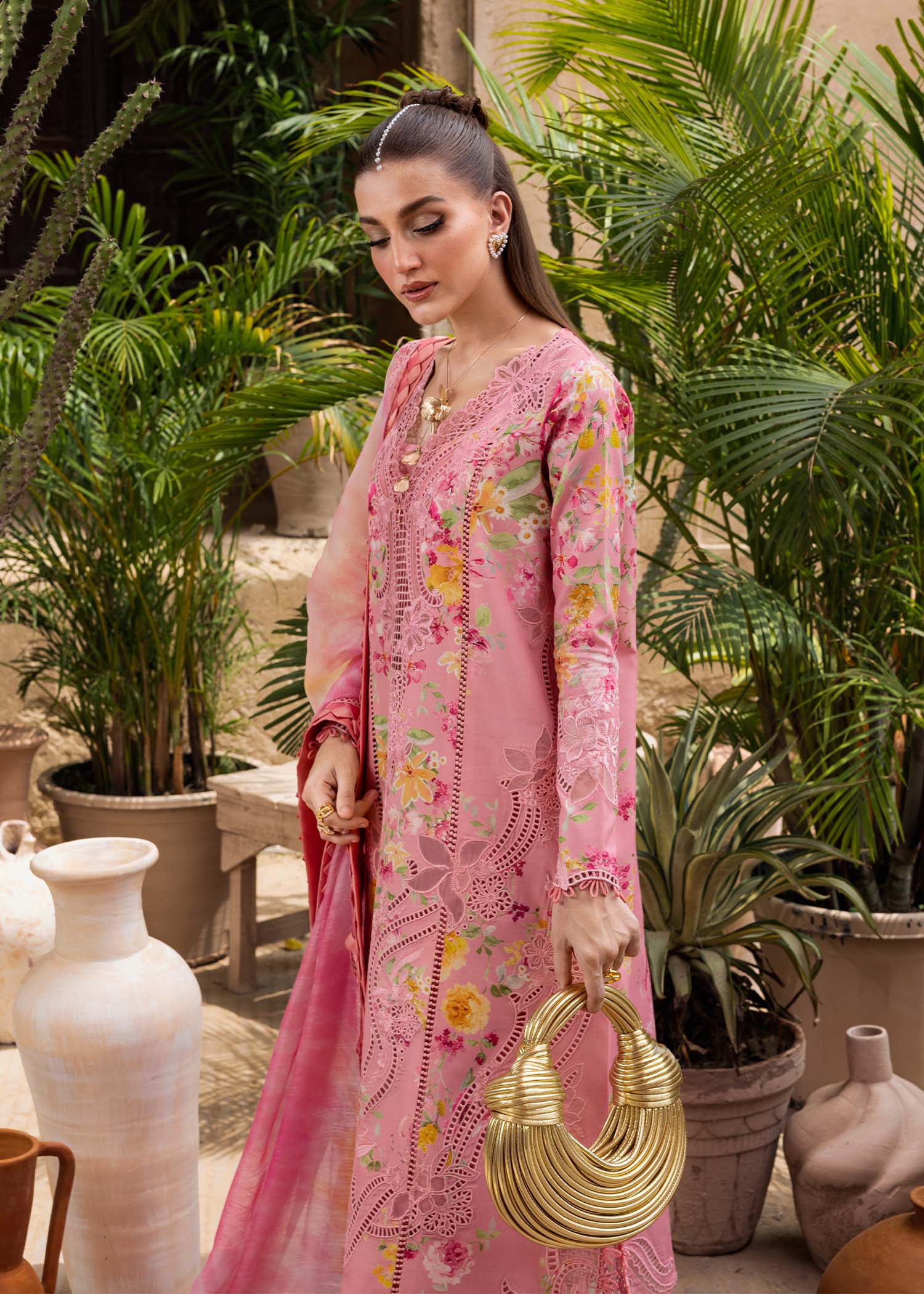Crimson | Tasawar 25 | PETALS AND PROMISES - D2A by Crimson - Designer Dress - Type: Ladies Clothes - Available at Libayah - 100% Original