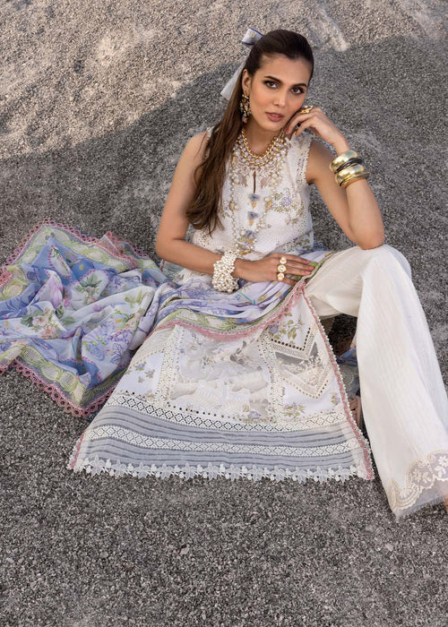 Saira Shakira | Luxury Lawn 25 | CECIL-B by Saira Shakira - Designer Dress - Type: Ladies Clothes - Available at Libayah - 100% Original
