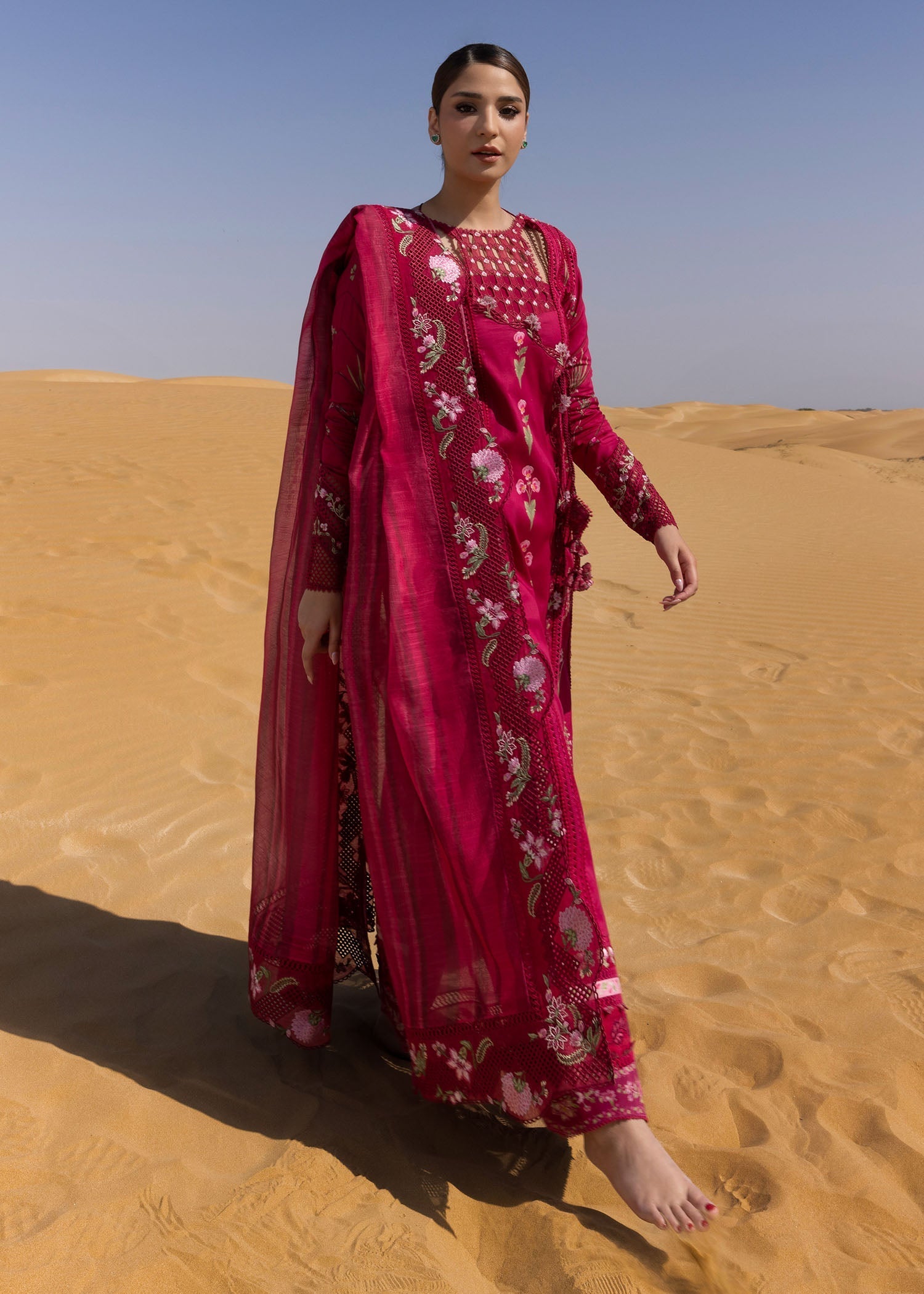 Crimson | Floe by Crimson | Once Upon A Flower - D9 A by Crimson - Designer Dress - Type: Ladies Clothes - Available at Libayah - 100% Original
