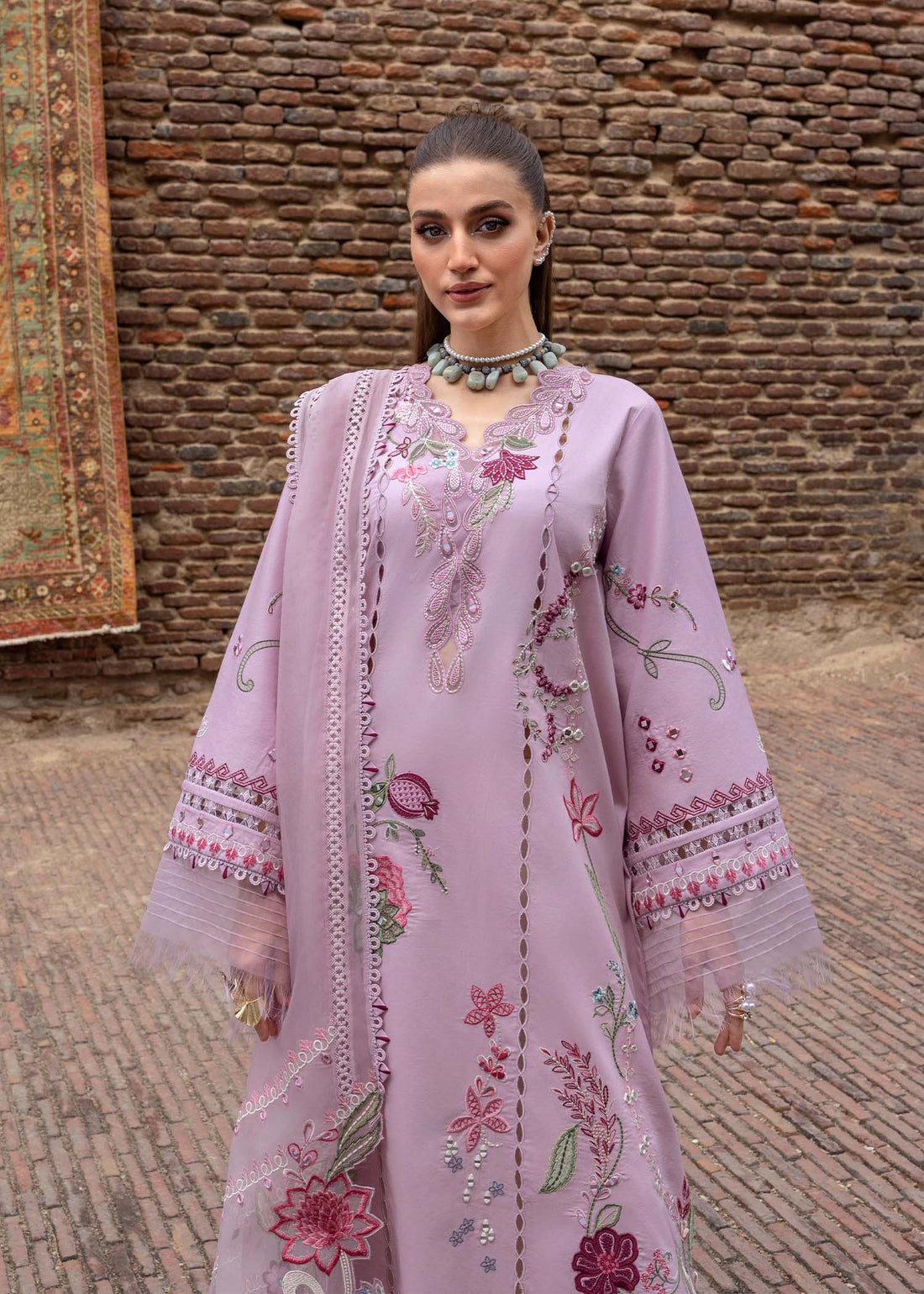 Crimson | Tasawar 25 | MIRROR GARDEN - D3B by Crimson - Designer Dress - Type: Ladies Clothes - Available at Libayah - 100% Original