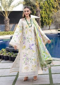 Crimson | flow lawn 26 | TROPIC TEASE - D4A - Designer Dress - Type : Ladies Clothes - Available at Libayah - 100% Original