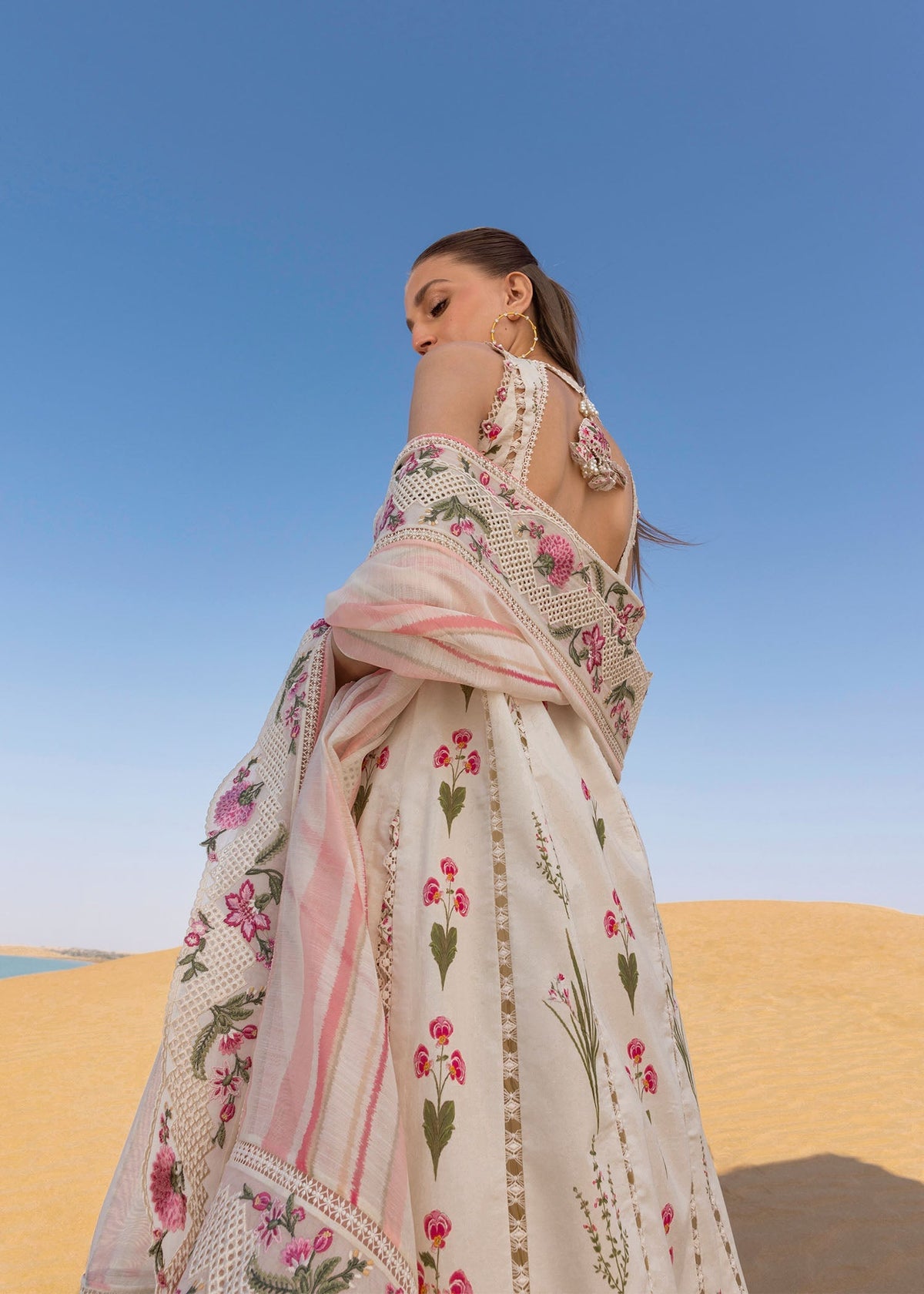 Crimson | Floe by Crimson | Once Upon A Flower - D9 B by Crimson - Designer Dress - Type: Ladies Clothes - Available at Libayah - 100% Original