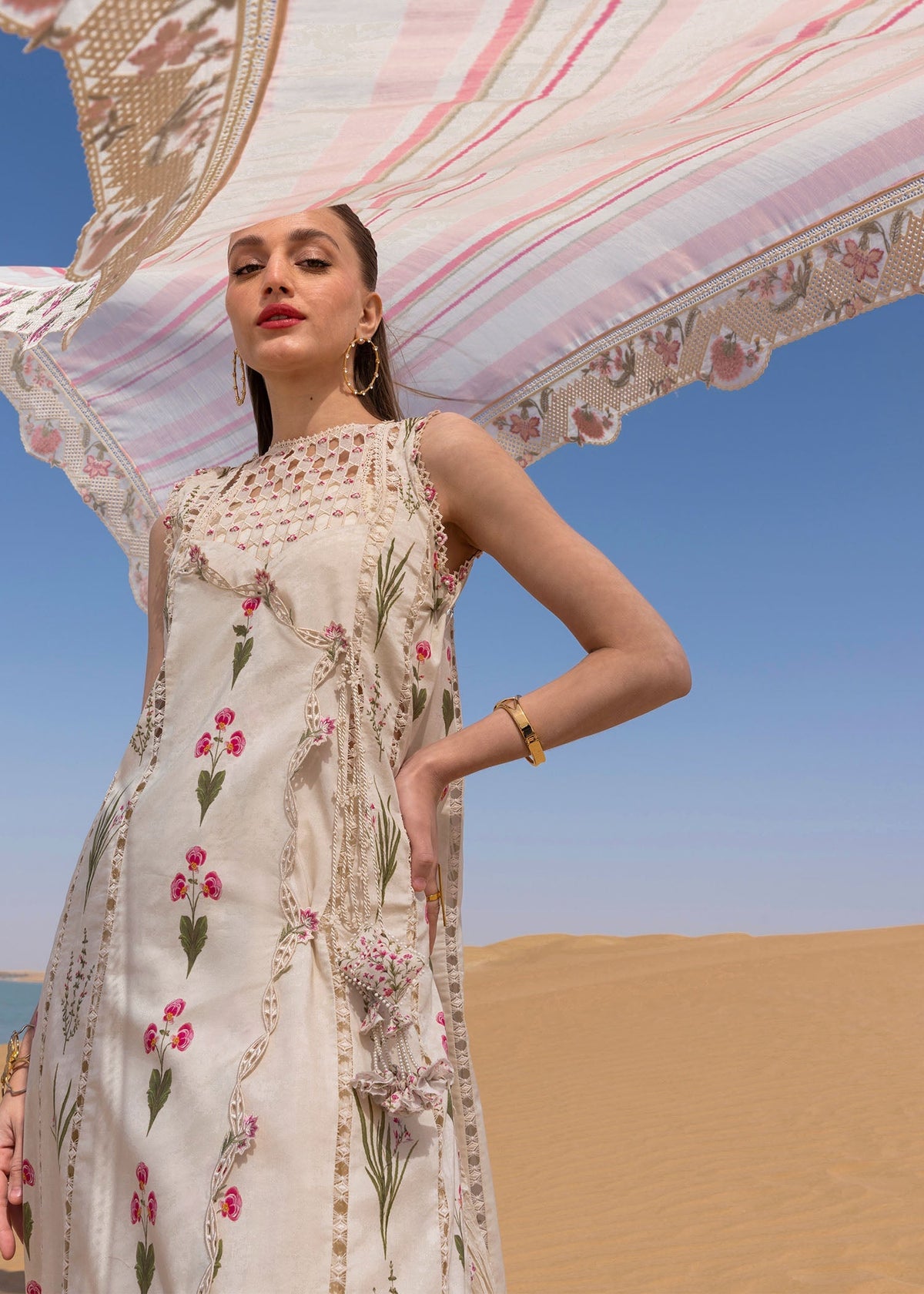 Crimson | Floe by Crimson | Once Upon A Flower - D9 B by Crimson - Designer Dress - Type: Ladies Clothes - Available at Libayah - 100% Original